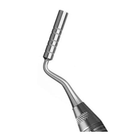 Hu-Friedy Grisdale Bone Condenser, #6 Short Satin Steel Handle, 4 mm, 8-10-13-15-18 mm Markings, Part No. 829439 - Hu-Friedy - Grisdale Bone Condenser - ( 8-10-13-15-18) #6 Short Satin Steel Handle - Image 1