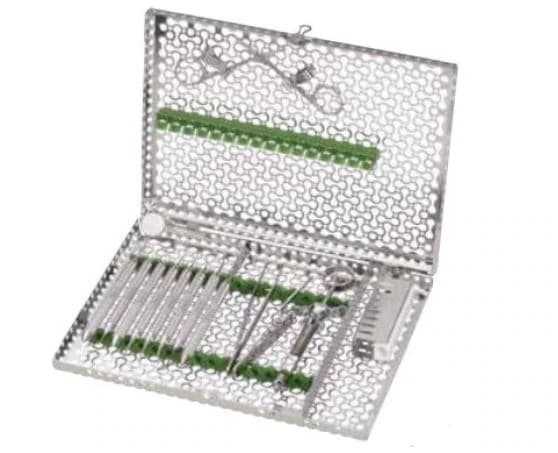IMS® Infinity Series™ Oral Surgery Cassette, 14.5" x 1.25" x 8", Yellow, Stainless Steel, IMNOS5 - IMS® Infinity Series™ Cassettes – Oral Surgery Cassette, 14.5" x 1.25" x 8" - Yellow - Image 1