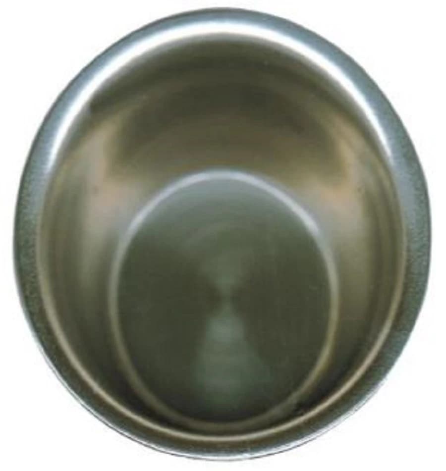 Hu-Friedy Measuring Cup, 25 mL with Markings, Stainless Steel, Each (MCUPE) - Measuring Cup SS 25mm w/mm - Image 1
