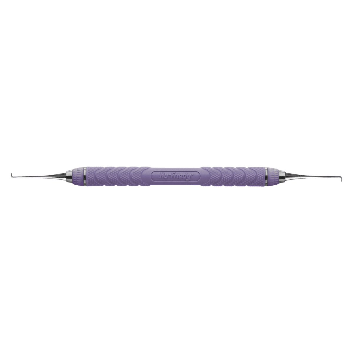 Hu-Friedy EverEdge 2.0 0/00 Morse Double-End Sickle Scaler, Resin 8 Colors Purple Handle, 1 Each, 379735 - Resin 8 Colors Scalers & Curettes - 0/00 Morse Scaler - Purple - Image 1