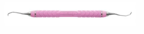 Hu-Friedy Resin 8 Colors 1/2 Langer Universal Curette, Double End, Lavender, EverEdge 2.0, #8 - Resin 8 Colors Scalers & Curettes - 1/2 Langer Curette - Lavender - Image 1