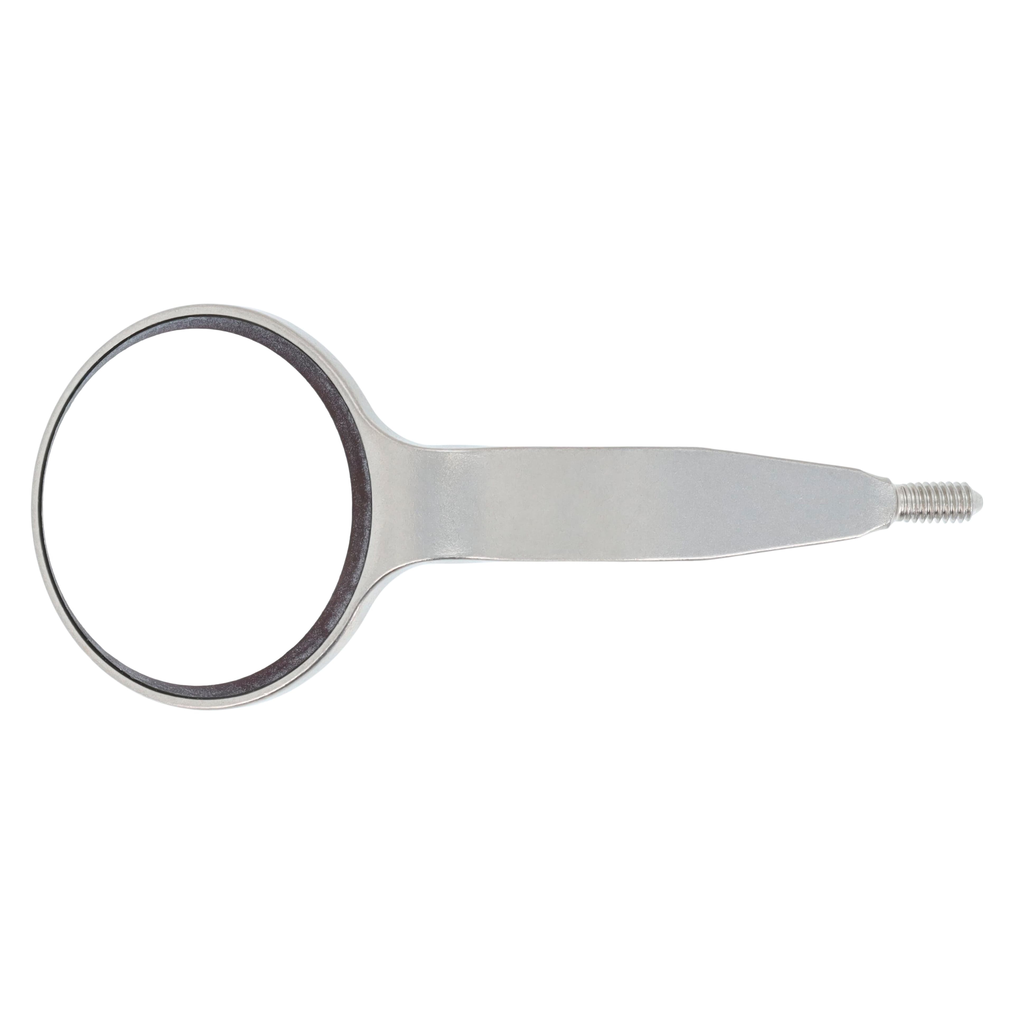 Hu-Friedy #4 HD Double-Sided Simple Stem Mirror, Stainless Steel, 1 Each thumbnail 3