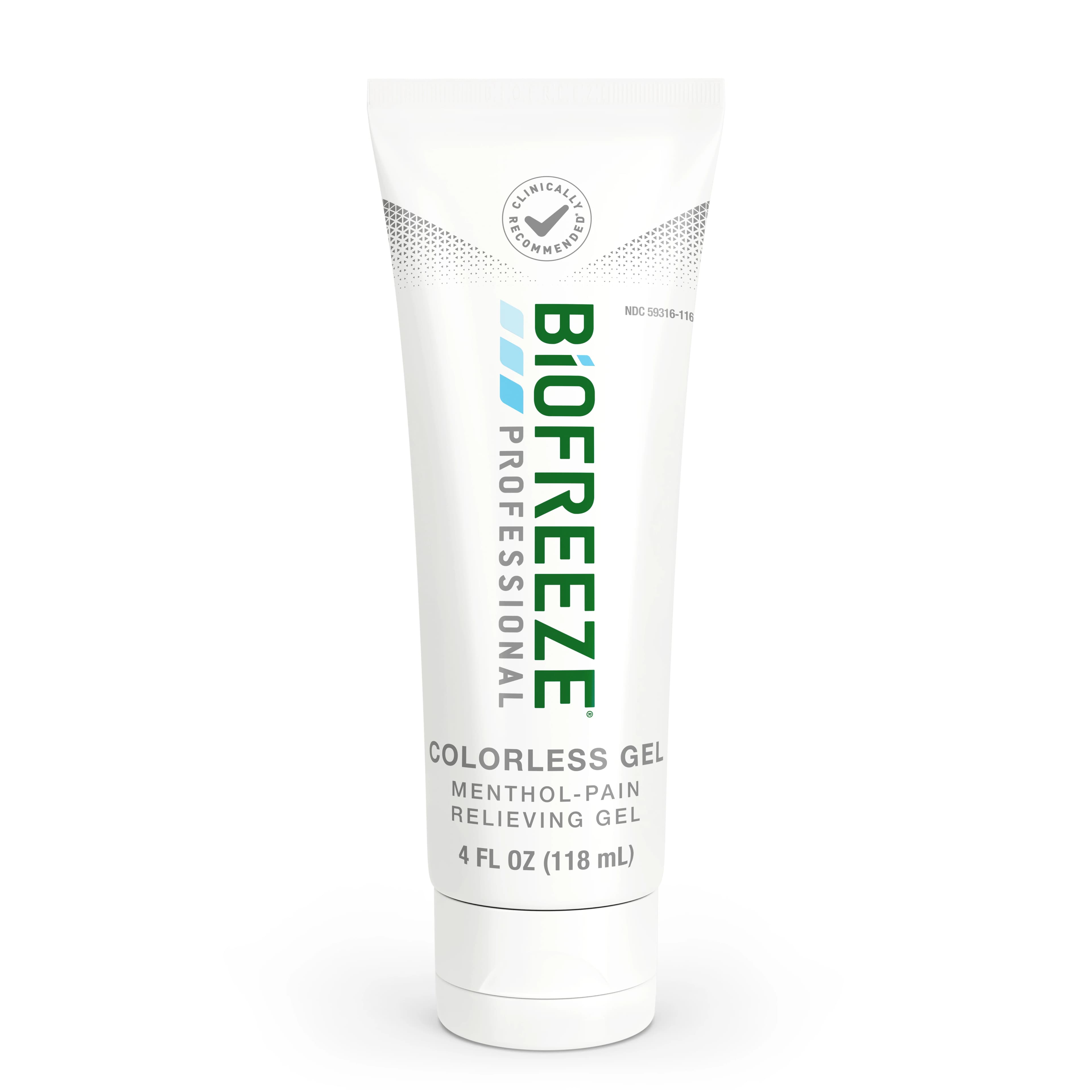 Biofreeze Gel Tube Colorless, 4 oz - Biofreeze Gel Tube Colorless - Image 1