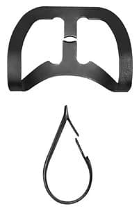 Hu-Friedy Black Line Rubber Dam Clamp #212SA, Wingless, Odd Shaped Anterior, RDCM212SAX - Clamp, Rubber Dam #212SA, Black Line - Image 1