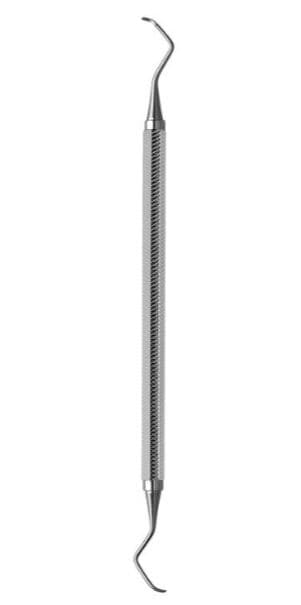 Hu-Friedy EverEdge 2.0 Universal Curette #411/412, Double End, #9 Handle, S411/412H9E2 - Universal Curette – # 411/412, 9 EverEdge® 2.0 Handle, EverEdge® 2.0, Double End - Universal Curette – # 411/412, 9 EverEdge® 2.0 Handle, EverEdge® 2.0, Double End - Image 1