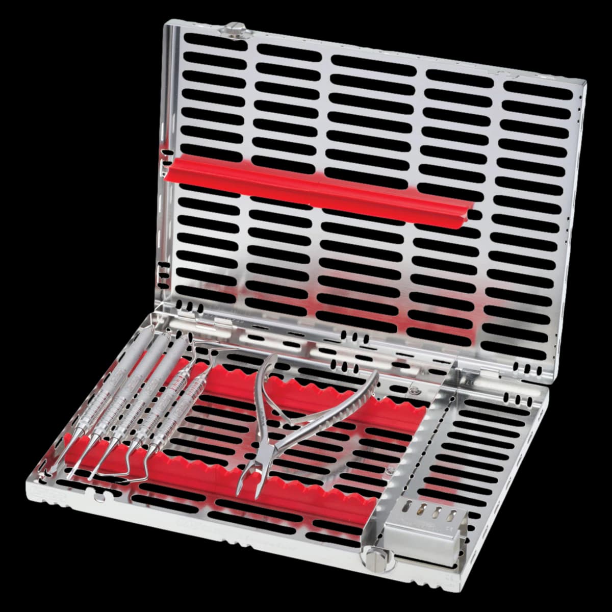 Hu-Friedy Rescue Kit Surgical Instrument Set, 16-Piece, Stainless Steel, IMRESCUE - Rescue Kit - Image 1