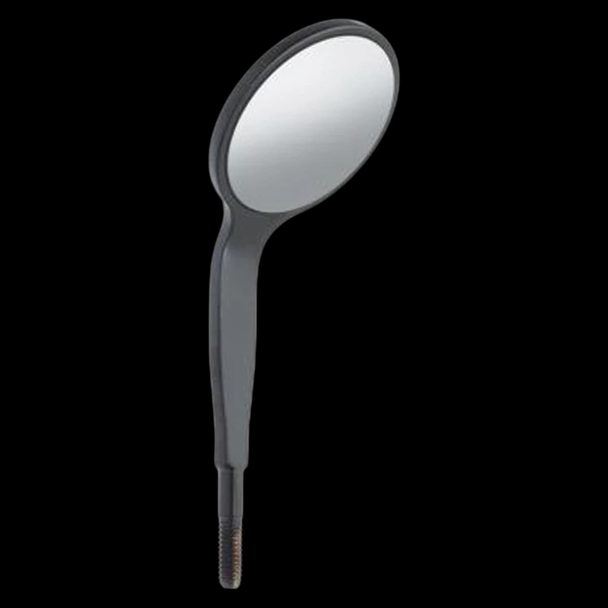 Hu-Friedy HD Black Line Single-Sided Mirror, Size 5, Cone Socket, MIR5HDB - Hu-Friedy HD Black Line Single-Sided Mirror Size 5 - Image 1