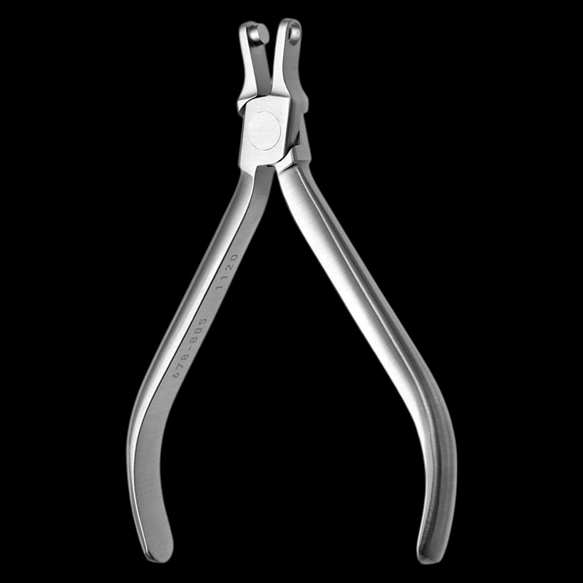 Hu-Friedy Clear Collection The Petite Punch Aligner Instrument, 4.5 mm Half-Moon Cutout, 678-805 - Clear Collection Instruments - The ''New'' Crew - The Petit Punch - Image 1