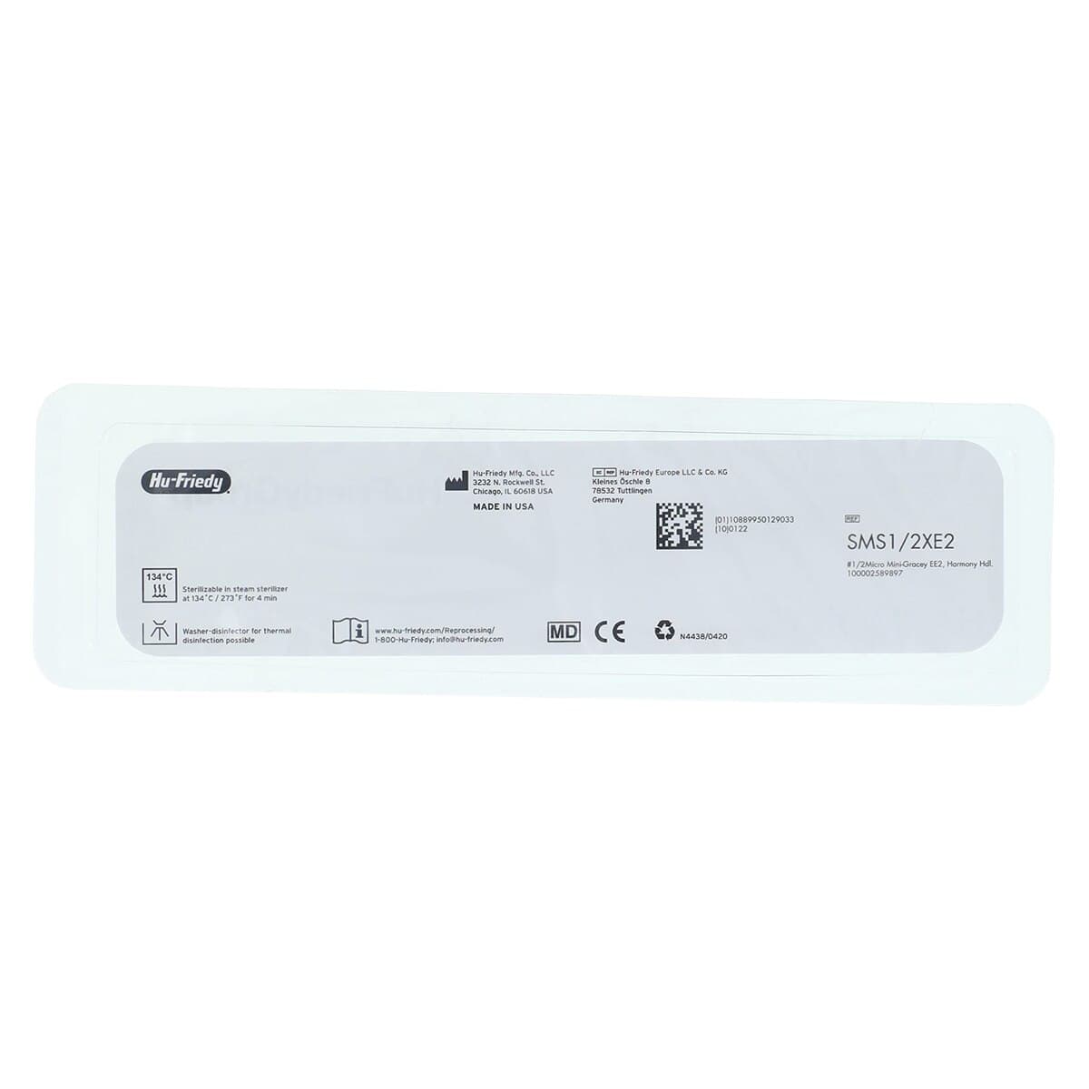 1/2 Micro Mini Five Gracey Curette EE2 Harmony Handle, Double End, SMS1/2XE2 thumbnail 3