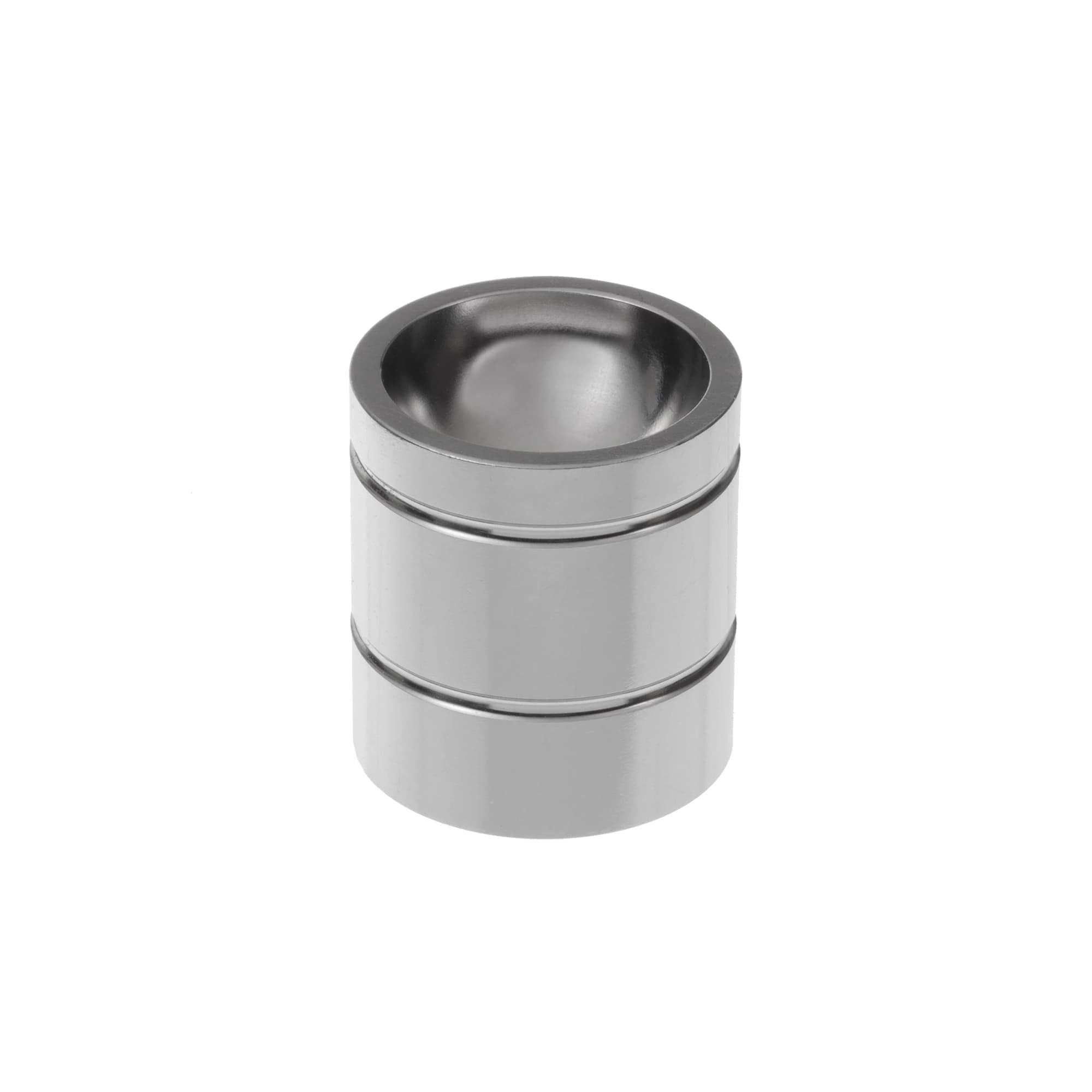 Hu-Friedy Amalgam Well, Stainless Steel, 25mm x 28mm, with Removable Nonslip Base Ring, Single - Amalgam Well 25mm x 28mm - Image 1