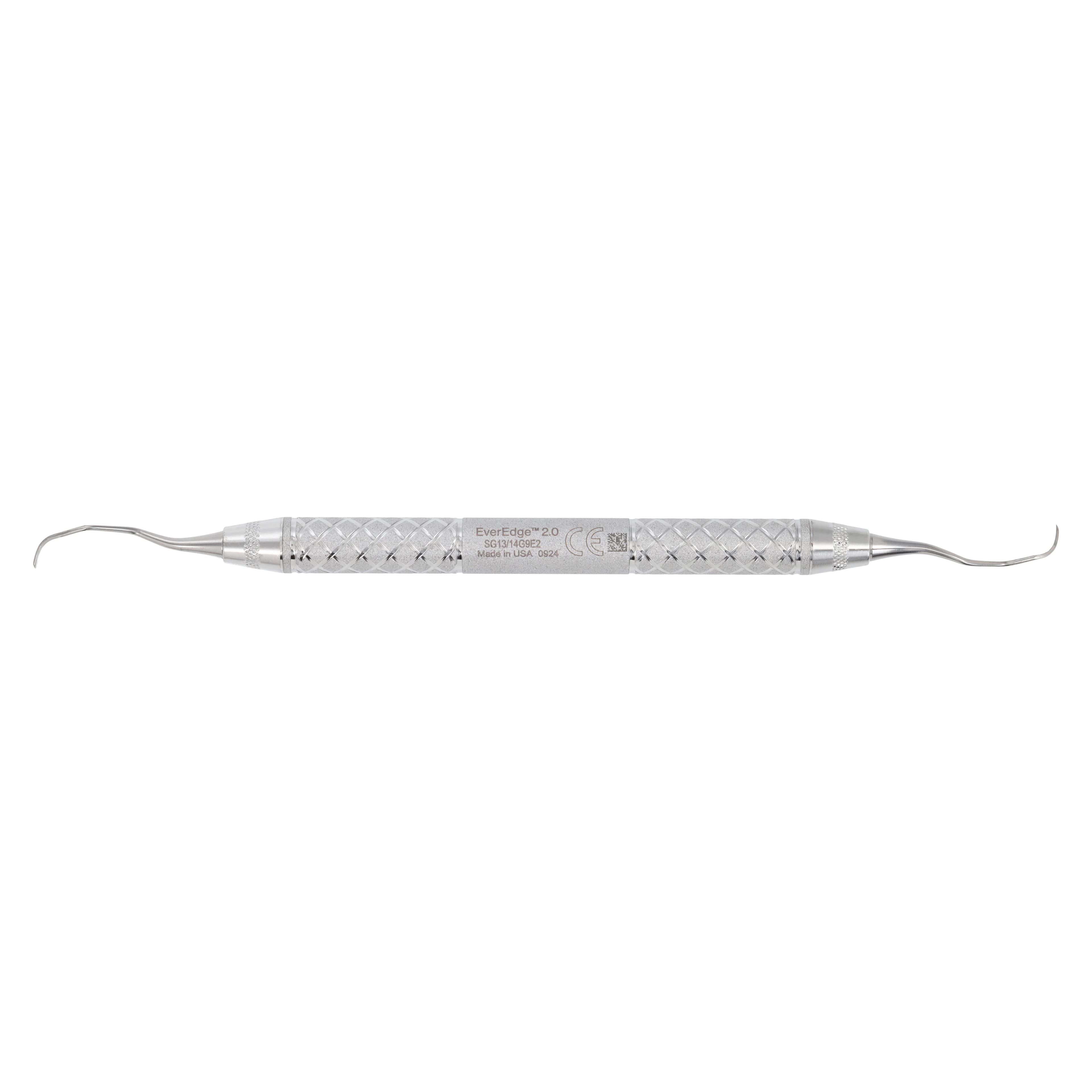 Hu-Friedy EverEdge 2.0 Gracey Curette #13/14, Double-Ended, #9 Knurl Cone Handle, Stainless Steel, 1 Each thumbnail 6