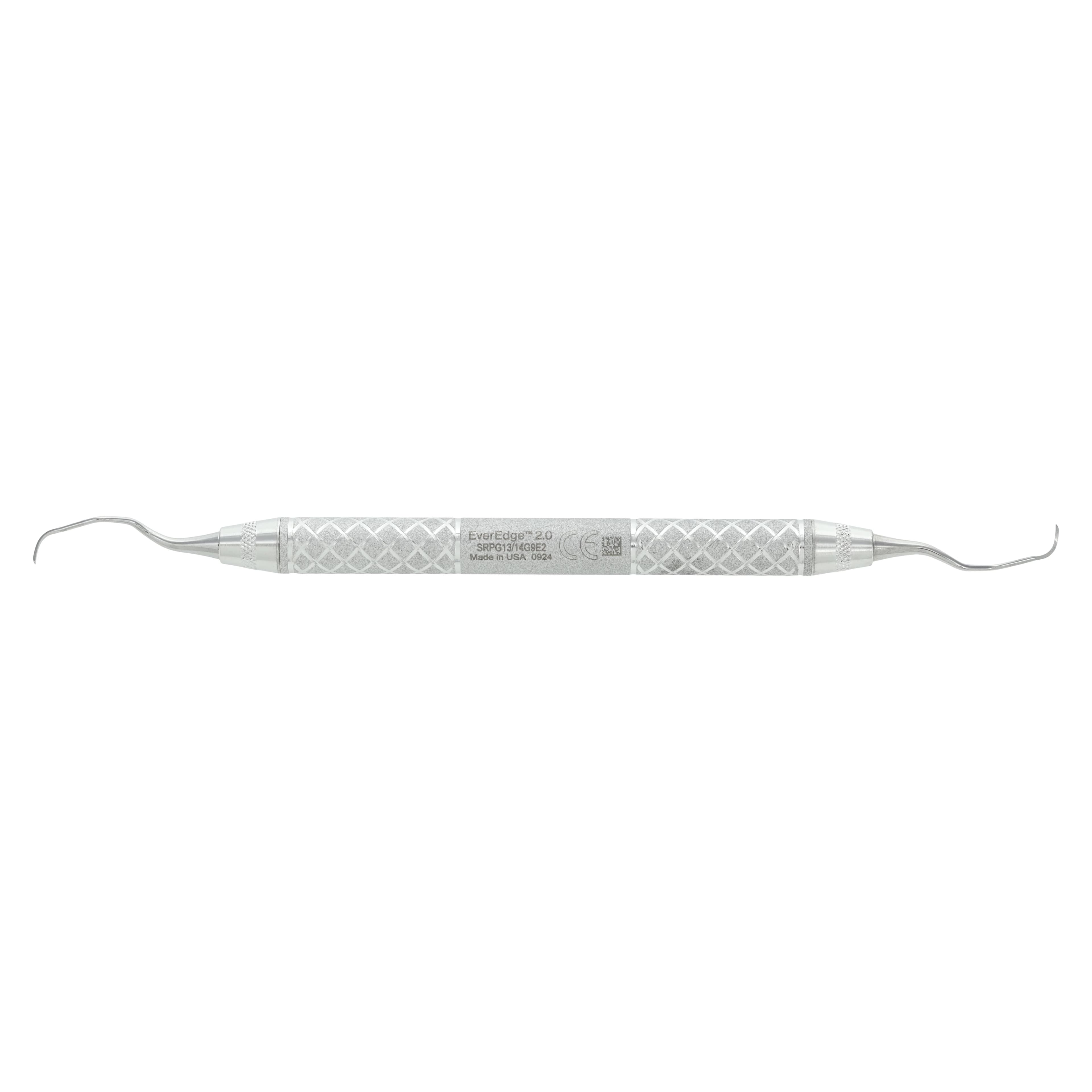 Hu-Friedy #13/14 After Five Gracey EverEdge 2.0 Scaler/Curette, Double-Ended, #9 Knurl Cone Handle thumbnail 6