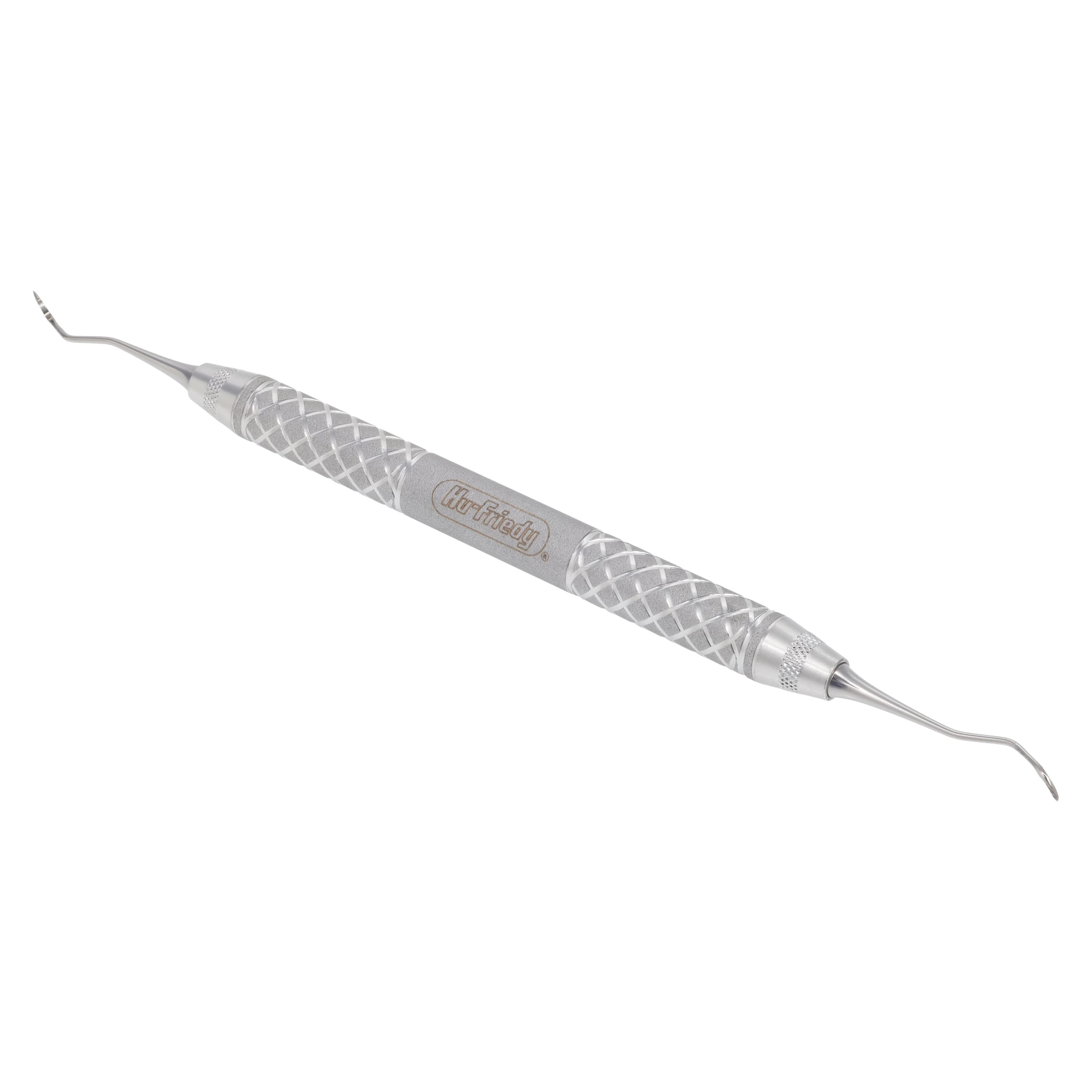 Hu-Friedy #204SD EverEdge 2.0 Sickle Scaler, Double-Ended, #9 Knurl Cone Handle, Stainless Steel thumbnail 3