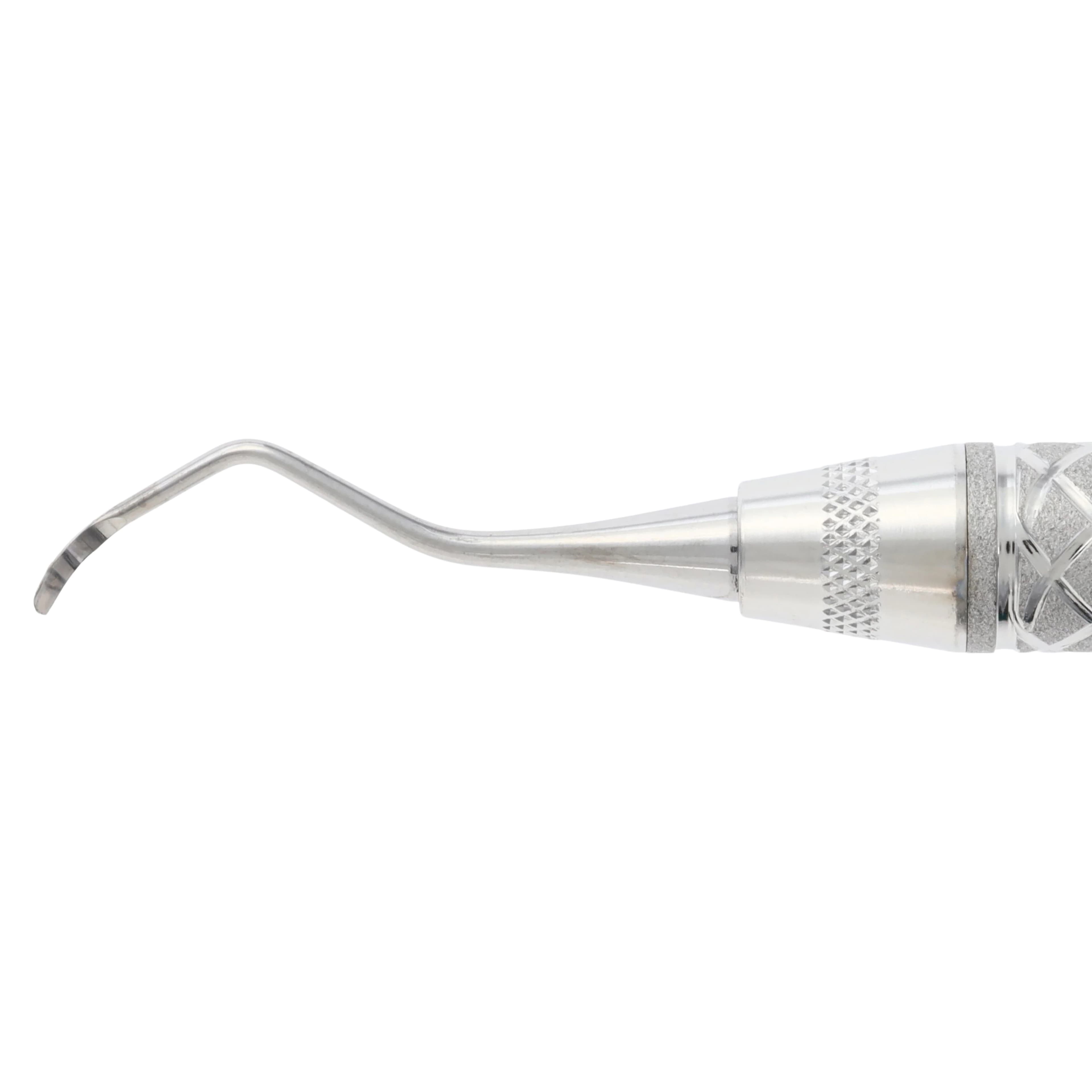 Hu-Friedy EverEdge 2.0 Columbia 4R/4L Curette, Double-Ended, #9 Knurl Cone Handle, Stainless Steel, 1 Each thumbnail 4