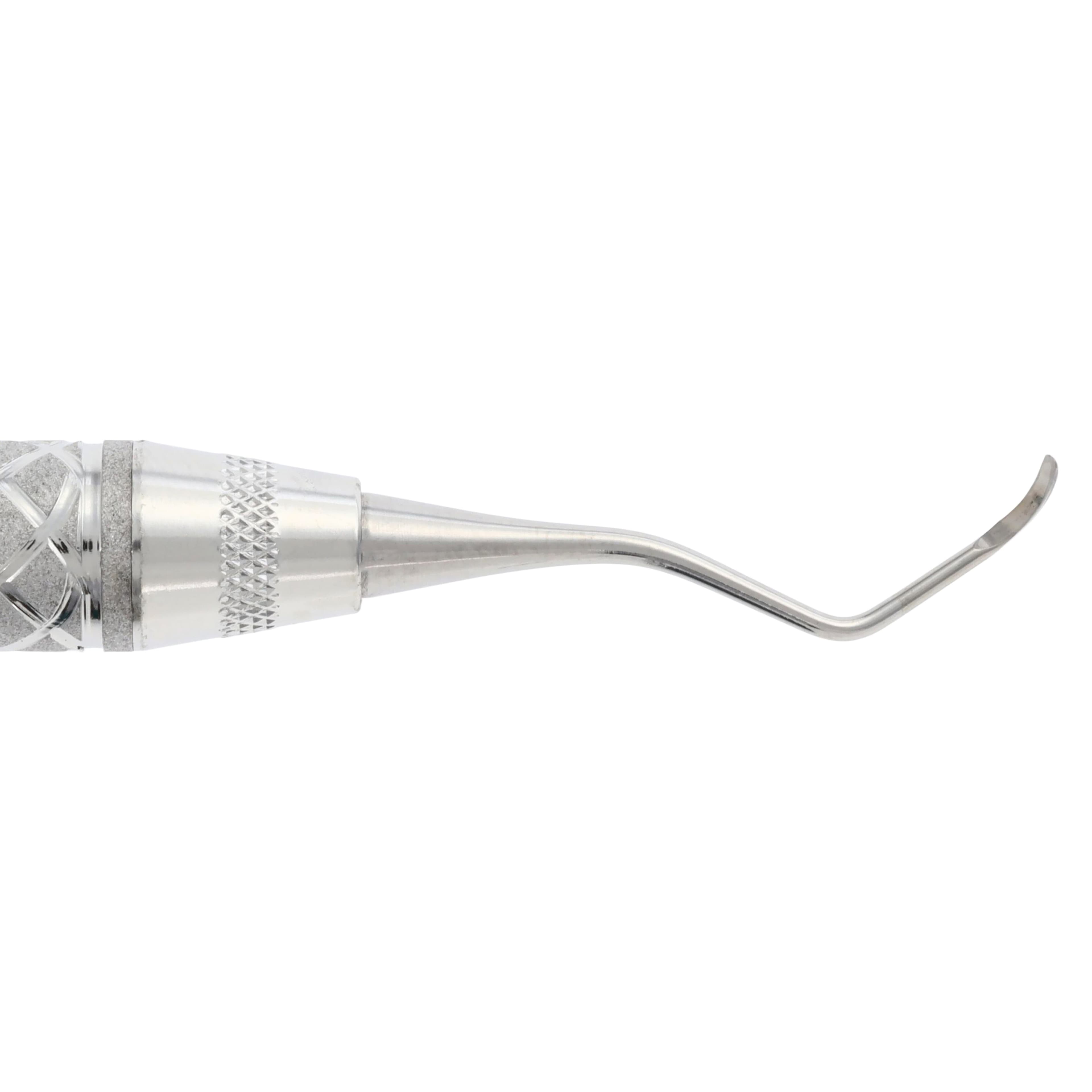 Hu-Friedy EverEdge 2.0 Columbia 4R/4L Curette, Double-Ended, #9 Knurl Cone Handle, Stainless Steel, 1 Each thumbnail 5
