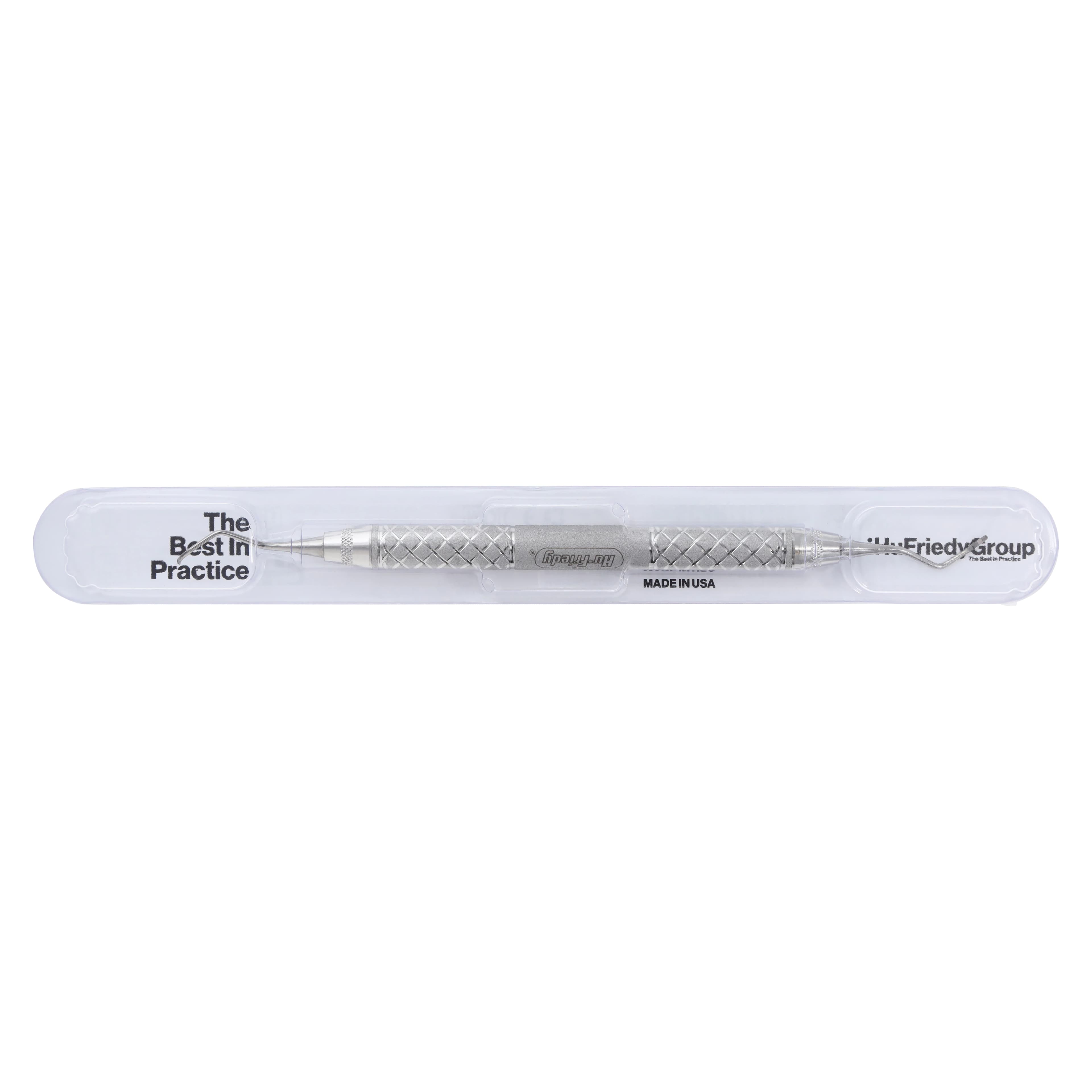 Hu-Friedy EverEdge 2.0 Columbia 4R/4L Curette, Double-Ended, #9 Knurl Cone Handle, Stainless Steel, 1 Each thumbnail 7