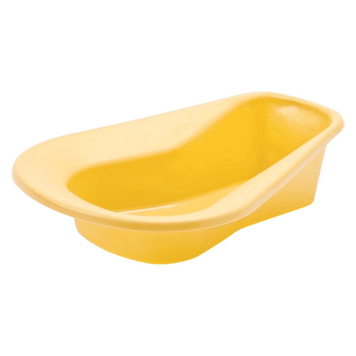Medline Stack-A-Pan Commode Bedpan, Gold, 800 mL, Stackable - Bedpan Gold Stackable - Image 1
