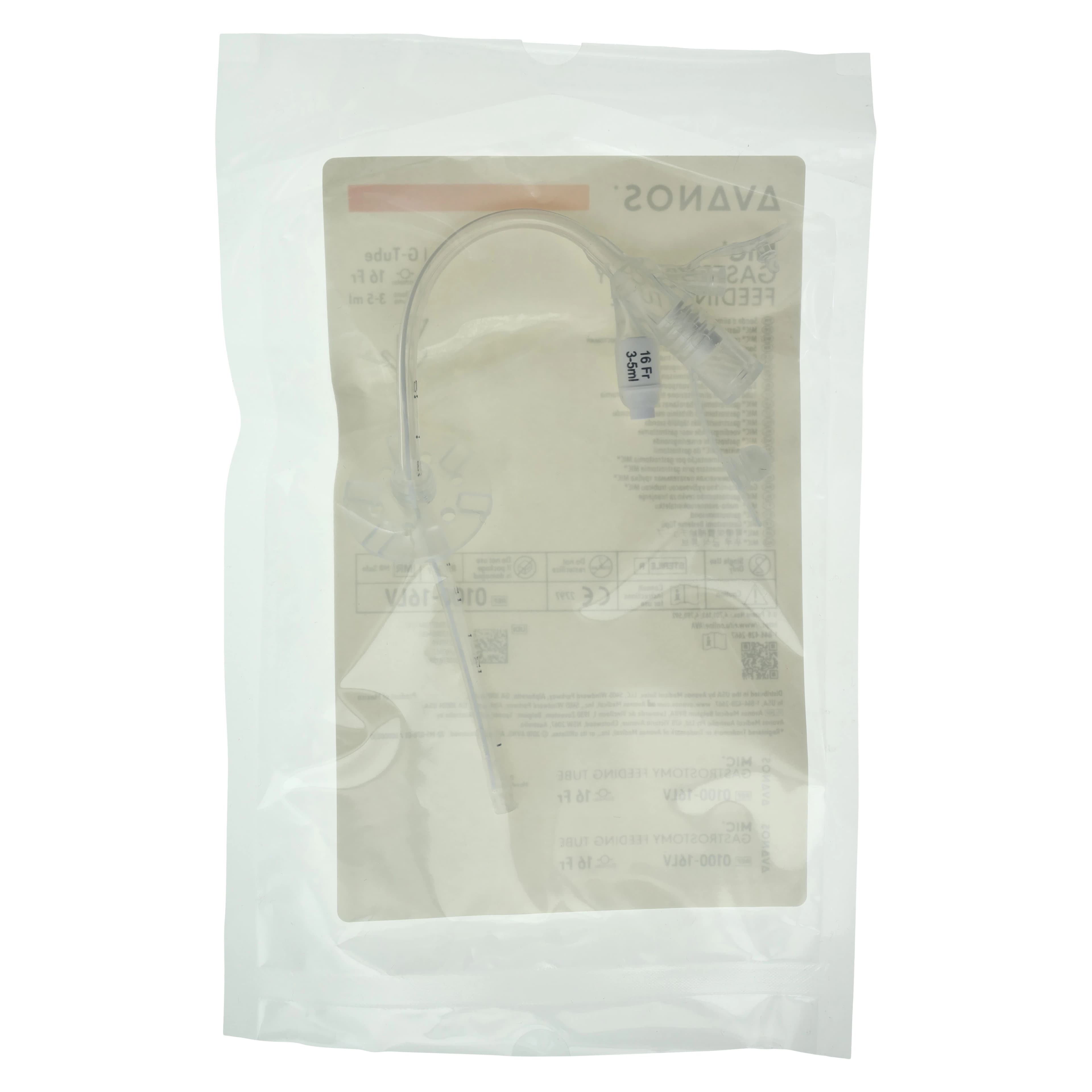 Avanos Medical MIC Gastrostomy Feeding Tube, 16Fr thumbnail 2
