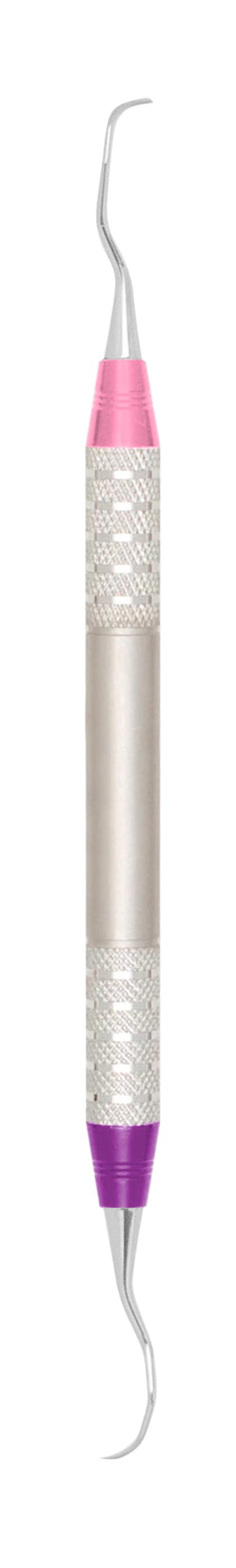 A. Titan Instruments D-Lite Gracey Curette Double End 11/14, #6 Handle, Stainless Steel - Along with the Gracey 12/13 th - Image 1