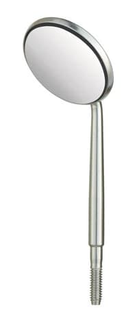 Hu-Friedy Front Surface Cone Socket Mouth Mirror, #4, Single-Sided, High Definition, 12/Pkg, MIR4HD12 - Front Surface, Cone Socket, #4 High Defenition, 12/Pkg., MIR4HD12 - Image 1