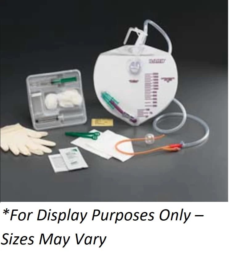 Bard Medical Complete Care Bardex IC Foley Catheter Tray, 14 Fr, Sterile - Cath Tray Foley Bardex Strle - Image 1