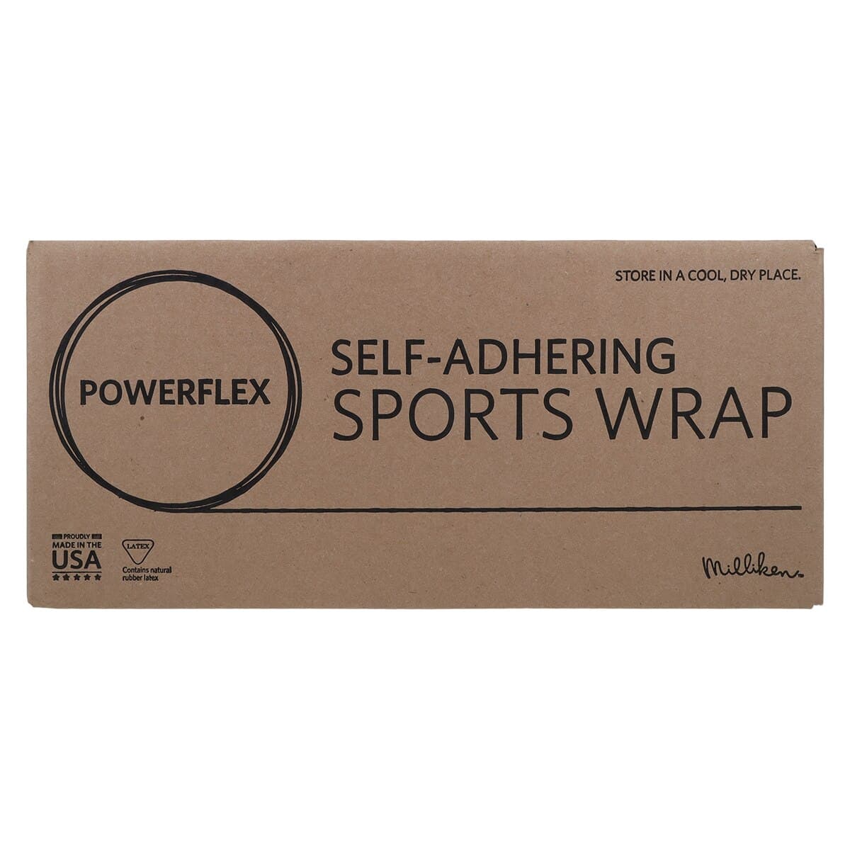 PowerFlex Elastic Athletic Tape, 1" x 6 yd, Black, Non-Sterile, Latex-Free, 48/Case thumbnail 3