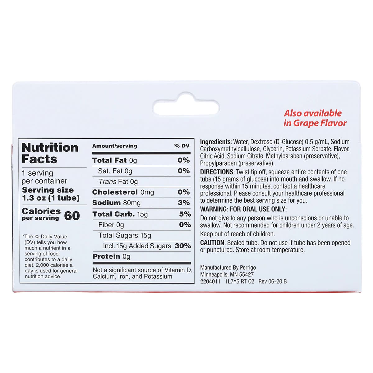 Glutose 15 Gel Lemon, 15g Tube, 3/Pack thumbnail 5