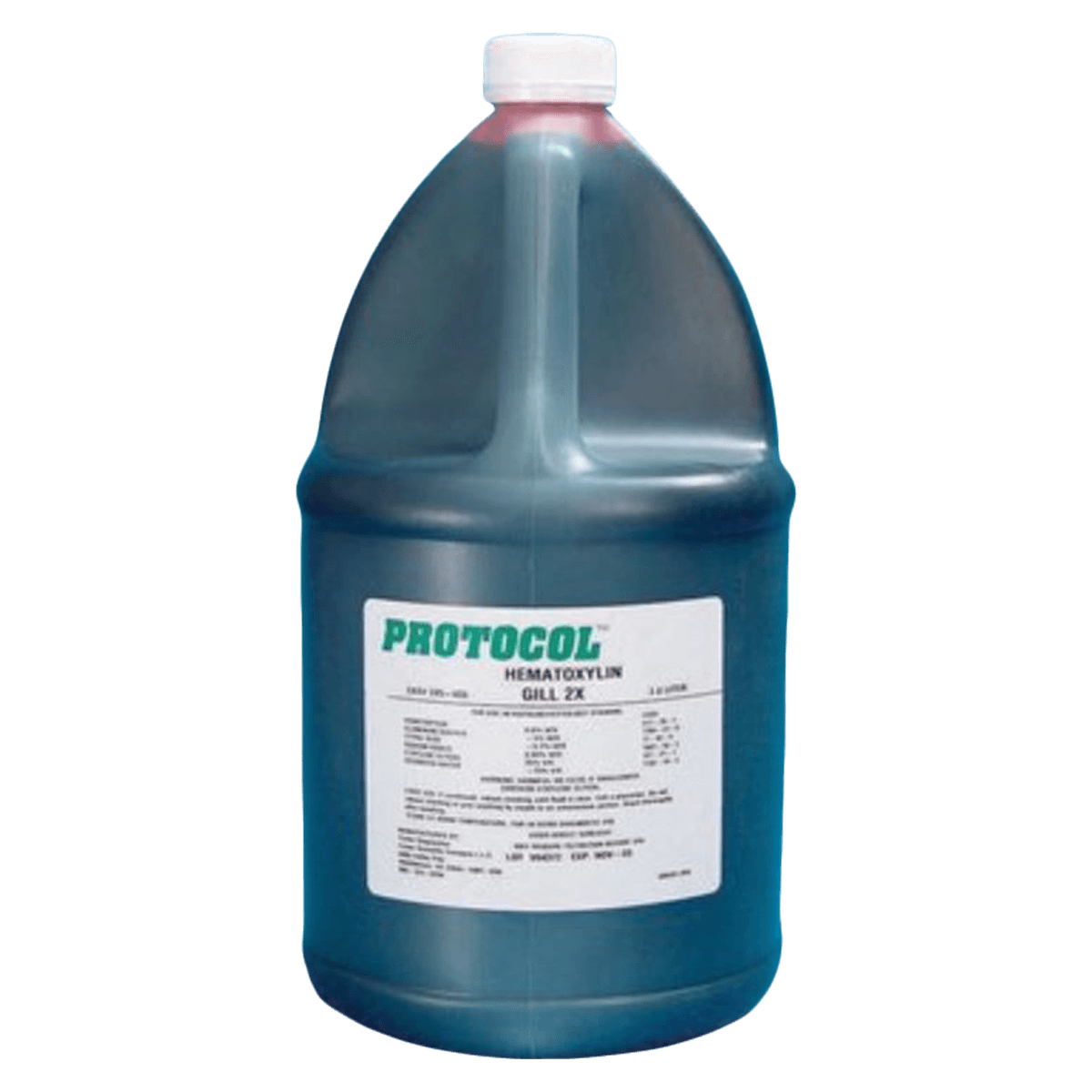 Protocol Gill's Hematoxylin 3 Stain, 4L Poly Bottle - Hematoxylin Gill #3 - Image 1