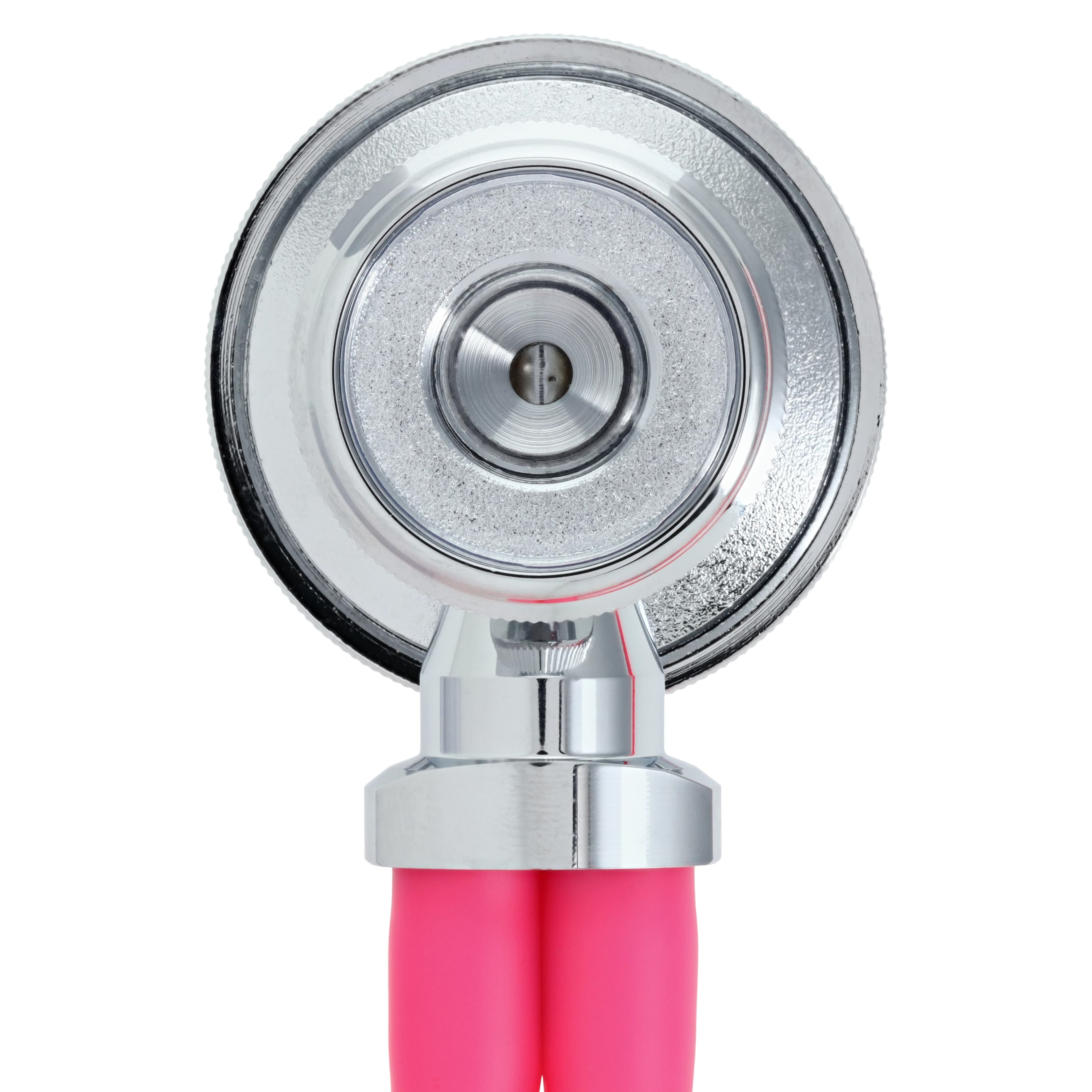 ADC Adscope 641 Sprague Rappaport Stethoscope, Adult/Pediatric, Neon Pink, Double Lumen Tubing, Each thumbnail 3