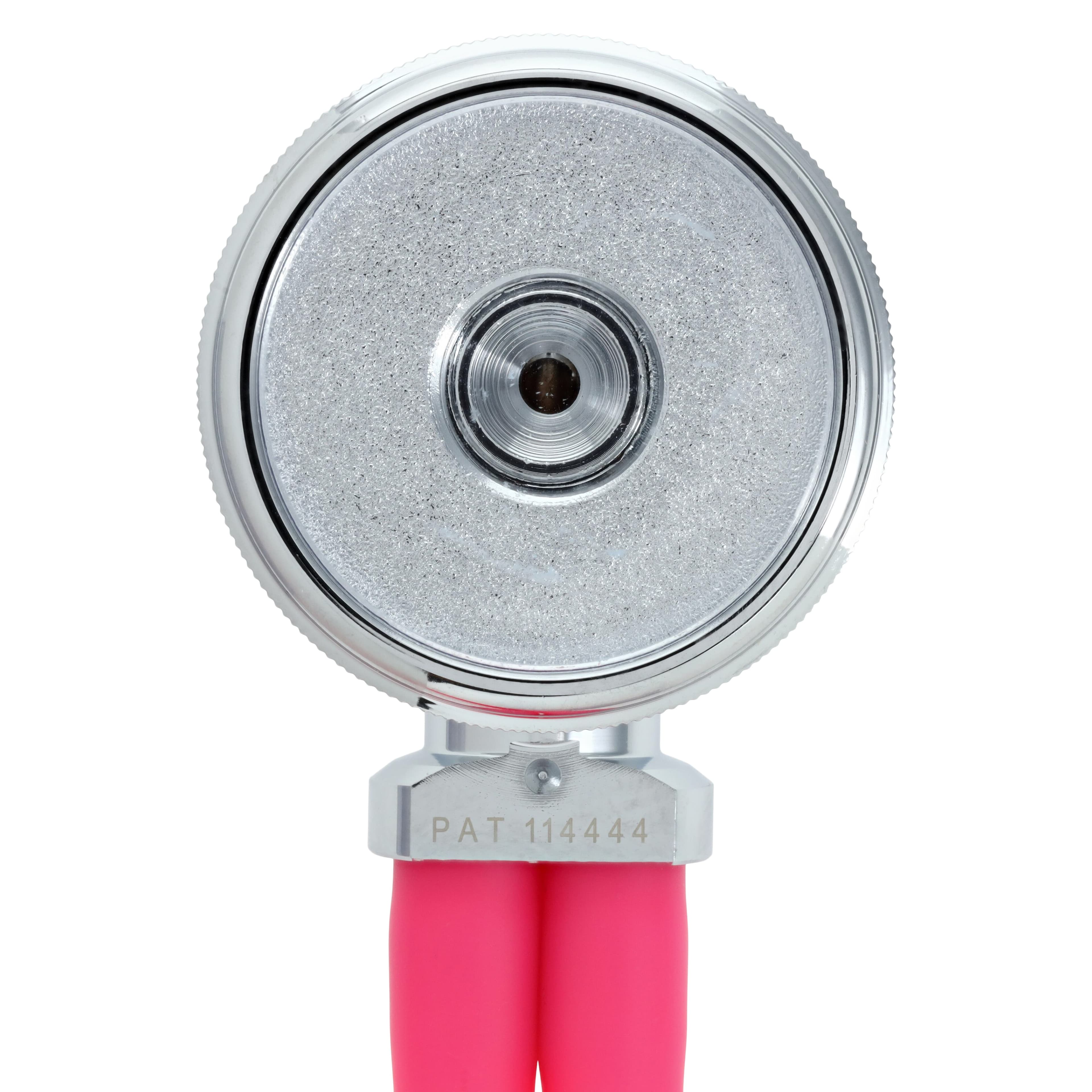 ADC Adscope 641 Sprague Rappaport Stethoscope, Adult/Pediatric, Neon Pink, Double Lumen Tubing, Each thumbnail 5
