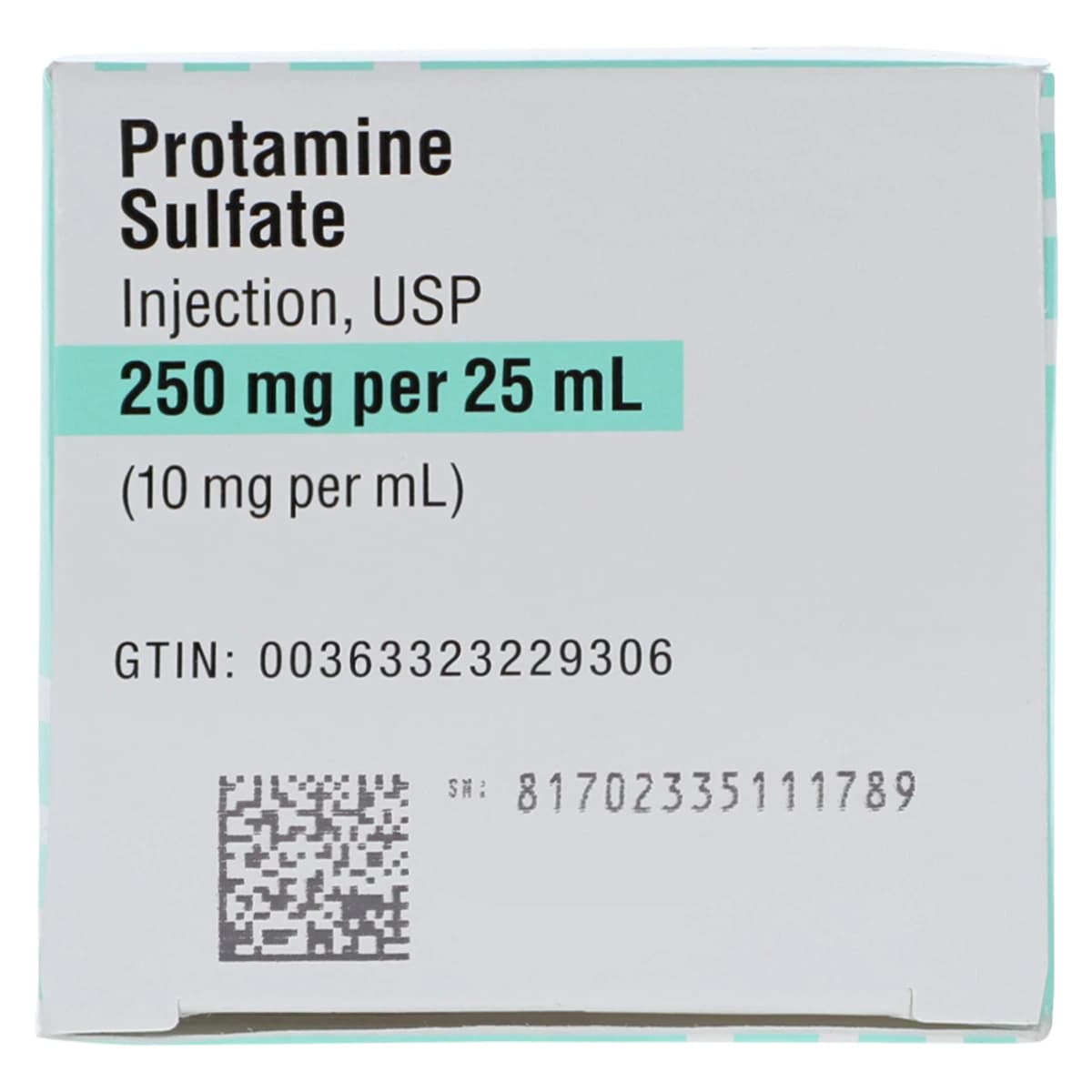 Protamine Sulfate Injection 10mg/mL, Single Dose Vial, 25mL thumbnail 8