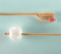 Bardex 2-Way Foley Catheter, Short Open Tip, Silver Alloy Coating/Hydrogel, 22Fr, 5cc, Bard Medical - Cath Foley Ic 5cc 2-way C - Image 1