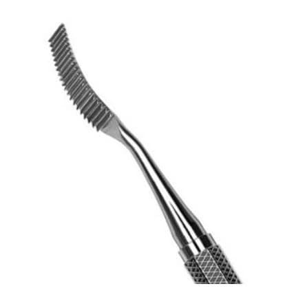 Hu-Friedy 1W Wahl Bone File, #6 Satin Steel Handle, 8.1mm, BF1W6 - 1W Wahl Bone File #6 Satin Steel Hdl. - Image 1