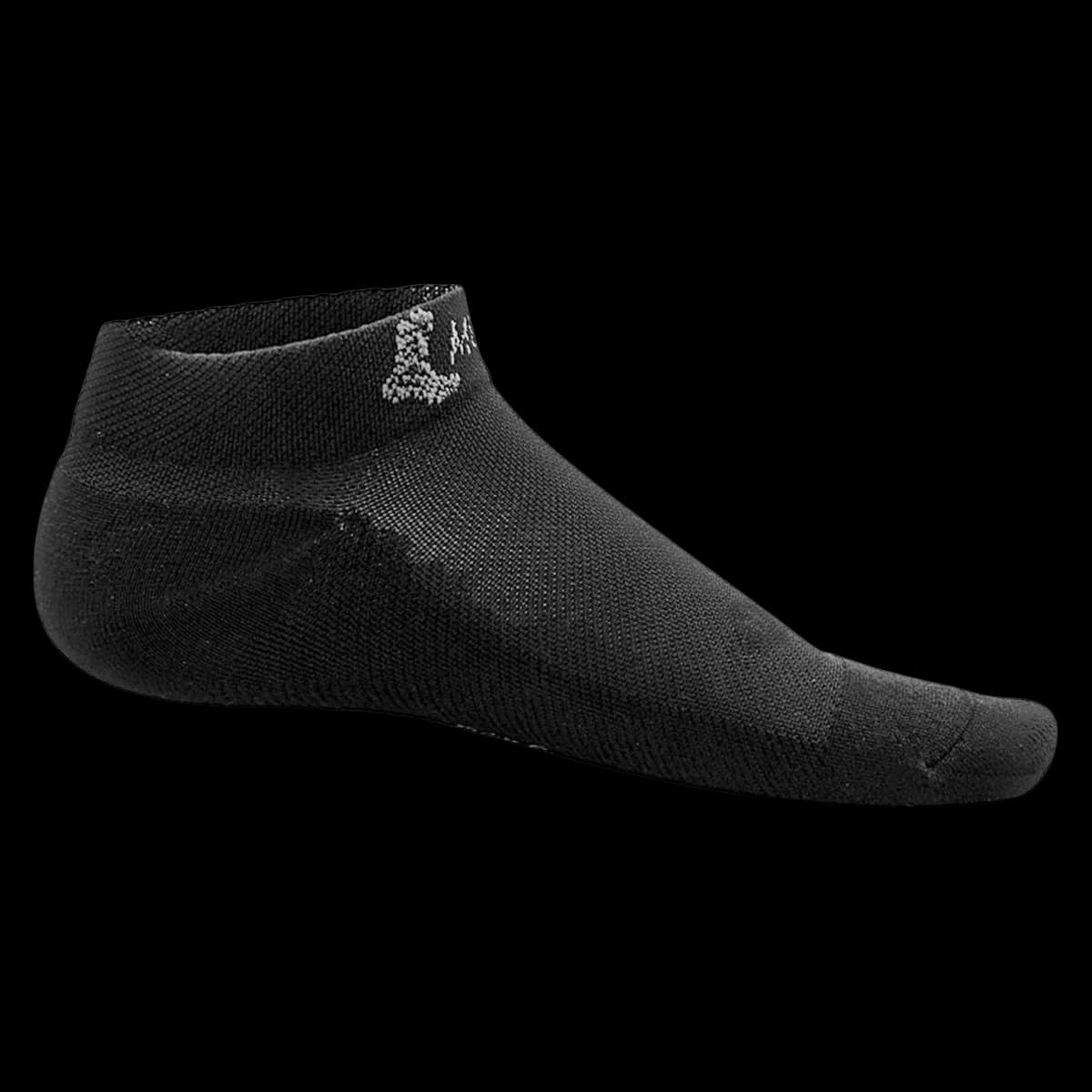 Mueller Sports Medicine Performance Compression Ankle Socks, XL (Men 12-14 / Women 13-15), Black - Compression Ankle Socks Grad P - Image 1