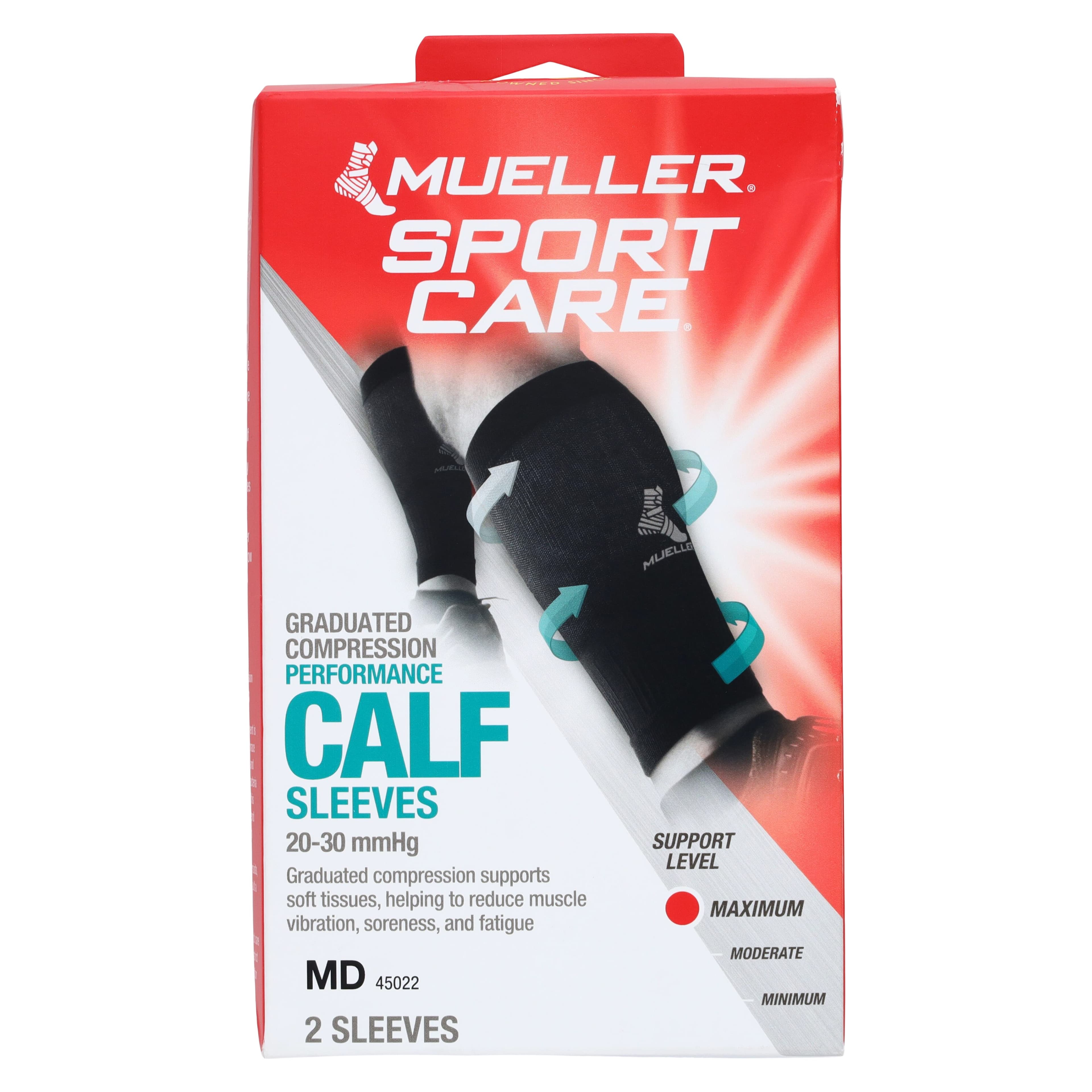 Mueller Sports Medicine Calf Compression Sleeve, Medium, 13-15" Calf Circumference thumbnail 4