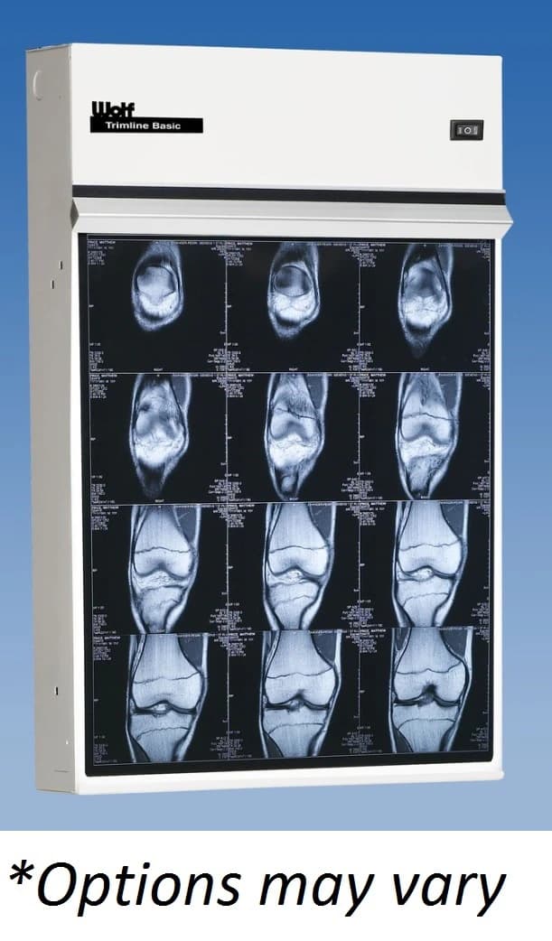 Wolf X-Ray Trimline Plus Triple X-Ray Illuminator, 42" x 17", with 8" Power Cord - Illuminator Xray Triple - Image 1