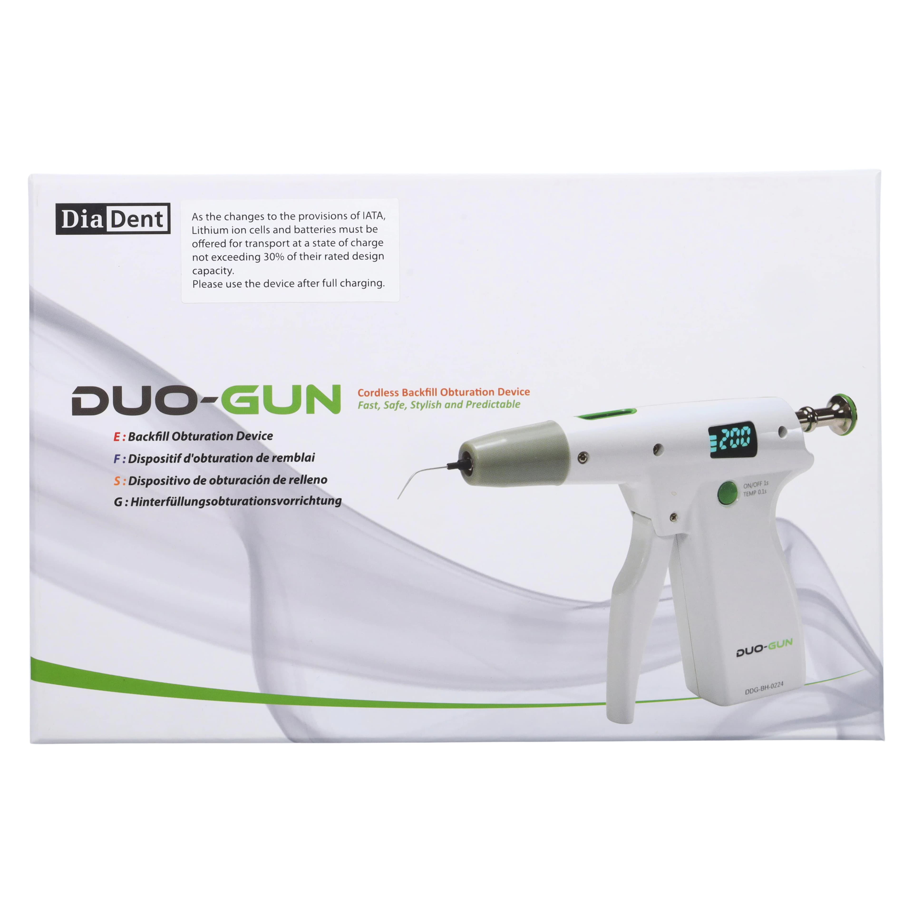 Diadent Duo-Gun Cordless Backfill Obturation Device, Regular Kit, 4007-2001 thumbnail 21