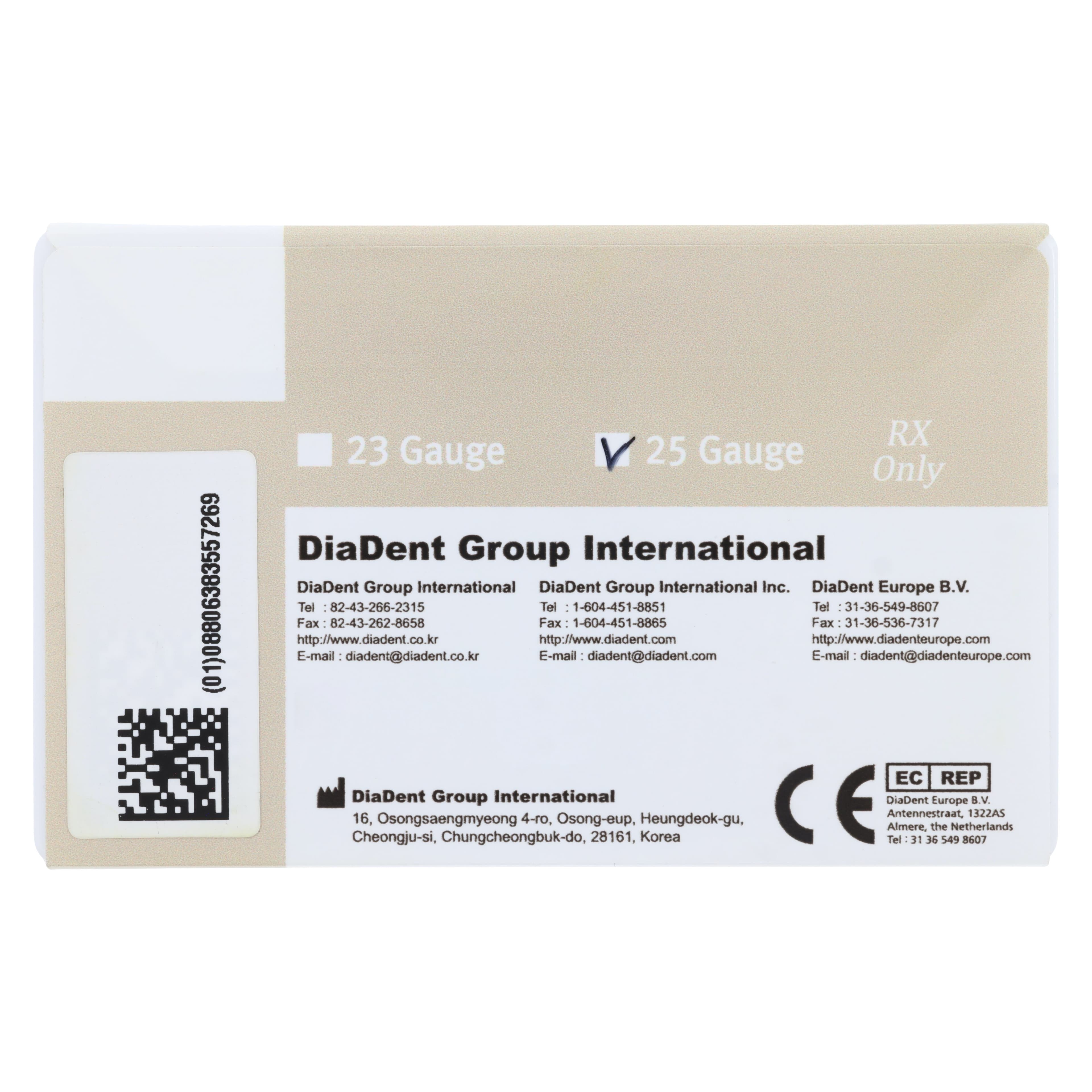 Diadent Duo-Gun GP Obturation Tips, 25 Gauge, 4/Pack, 4007-2121 thumbnail 2
