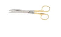 Miltex-Integra Operating Scissors, Curved, 5-1/2", Tungsten Carbide, Each - Scissor Operating Cvd B/b - Image 1