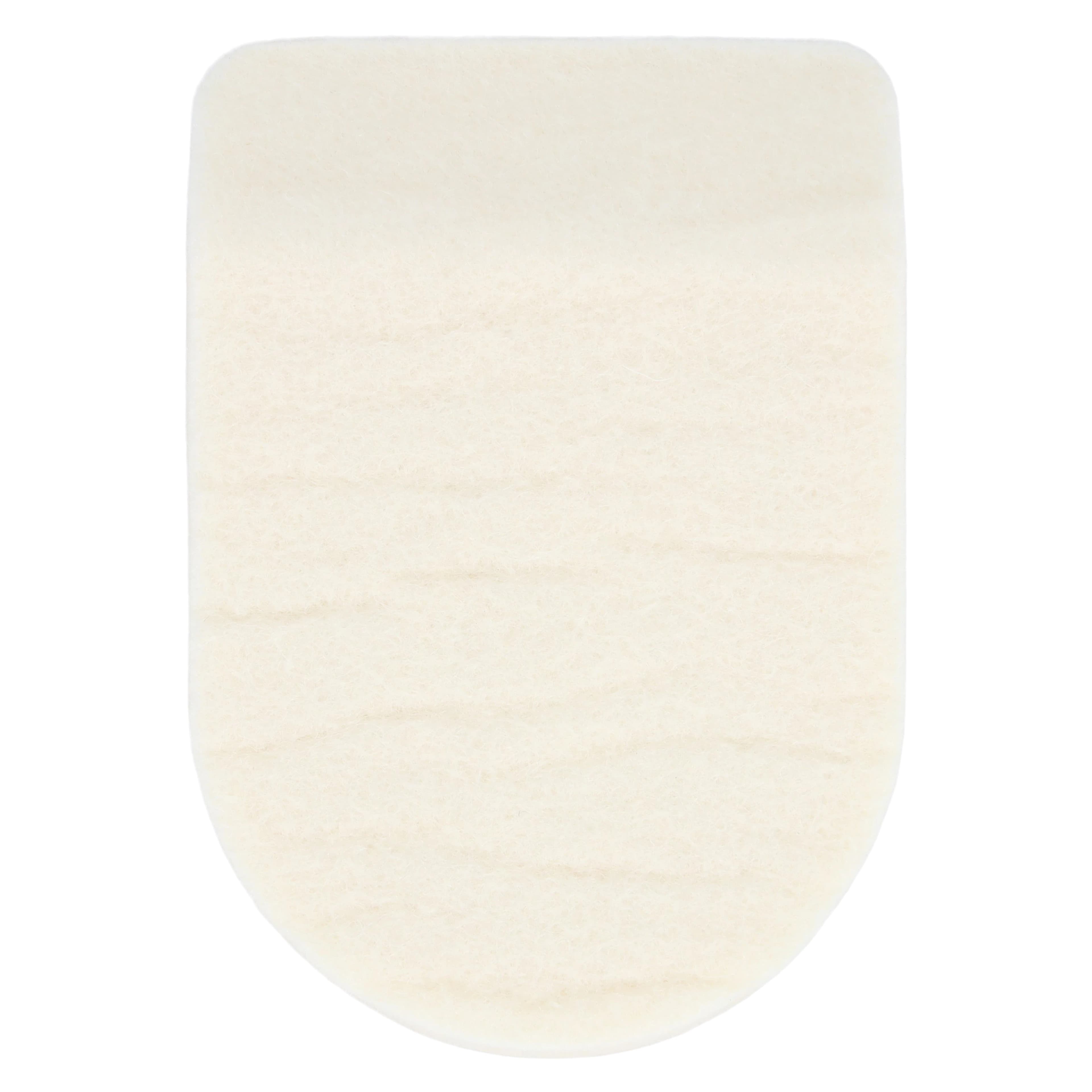 Hapad Orthopedic Heel Lift Pad, Wool/Felt, 2-1/2" x 1/2" thumbnail 2