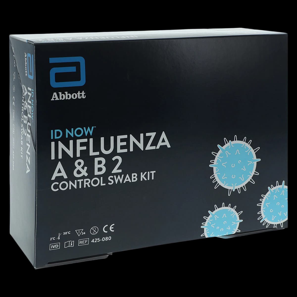 ID NOW Influenza A & B Positive/Negative Control Swab (Abbott) - ID NOW Flu A&B Control Swab - Image 1