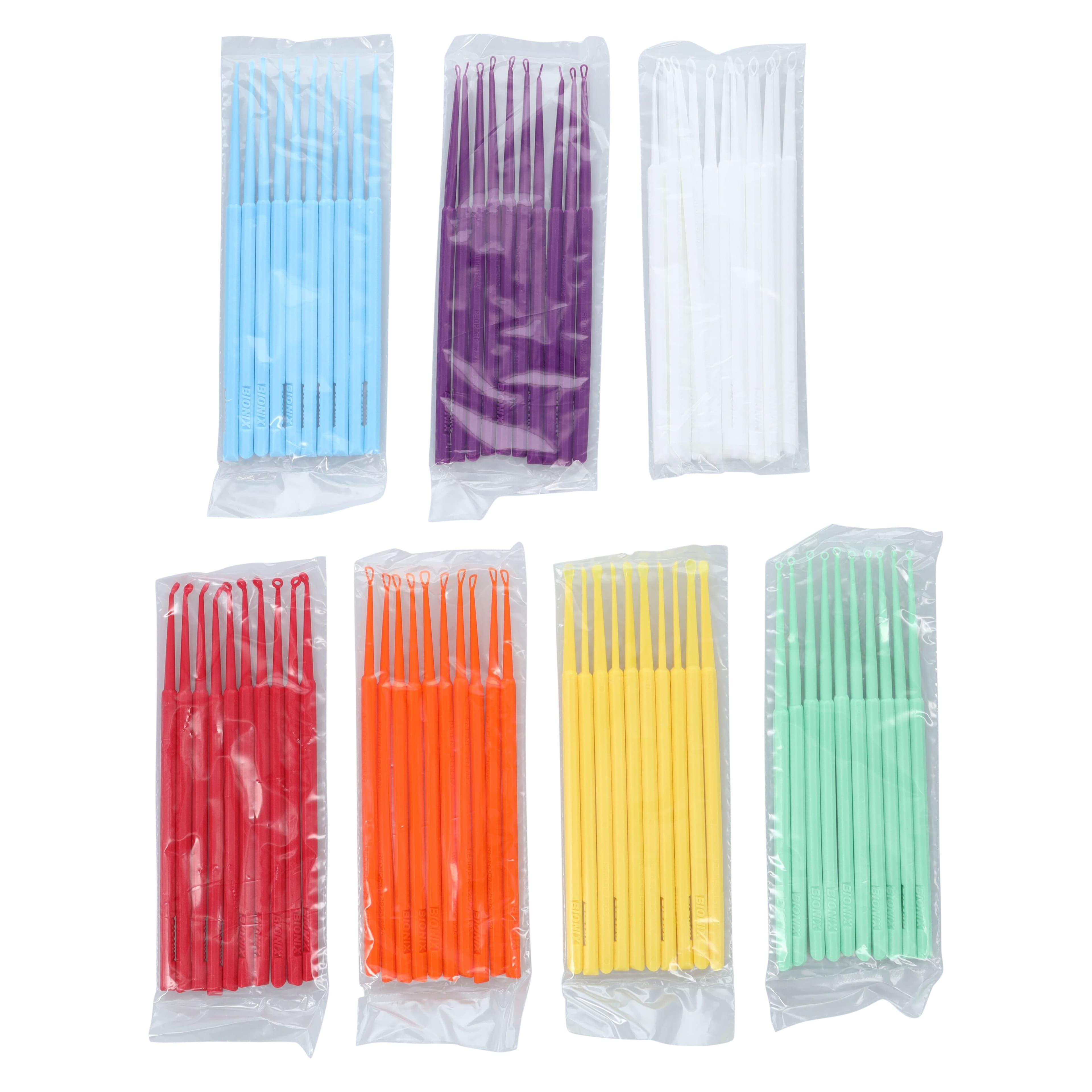 Bionix Safe Ear Starter Kit, Polypropylene Curette Variety Pack, Non-Sterile, Disposable, 75/Box thumbnail 2