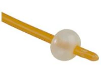 Dover 3-Way Foley Catheter, Silicone, 24 Fr, 30 cc Balloon, 3-Way - Foley Cath 3 Way 30cc - Image 1