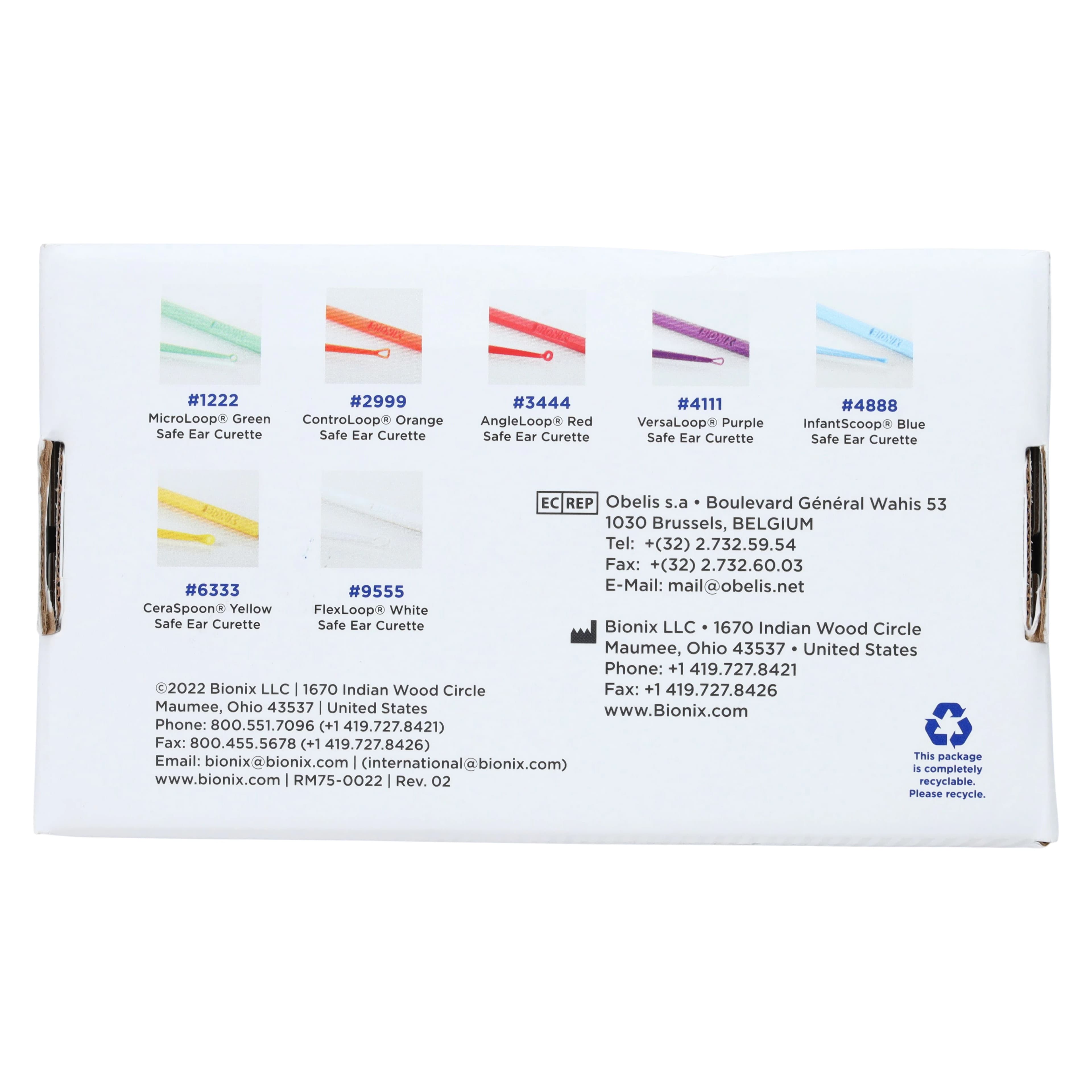 Bionix ControLoop Ear Curette, 4mm, Orange, Polypropylene, Non-Sterile, Disposable, 50/Case thumbnail 4