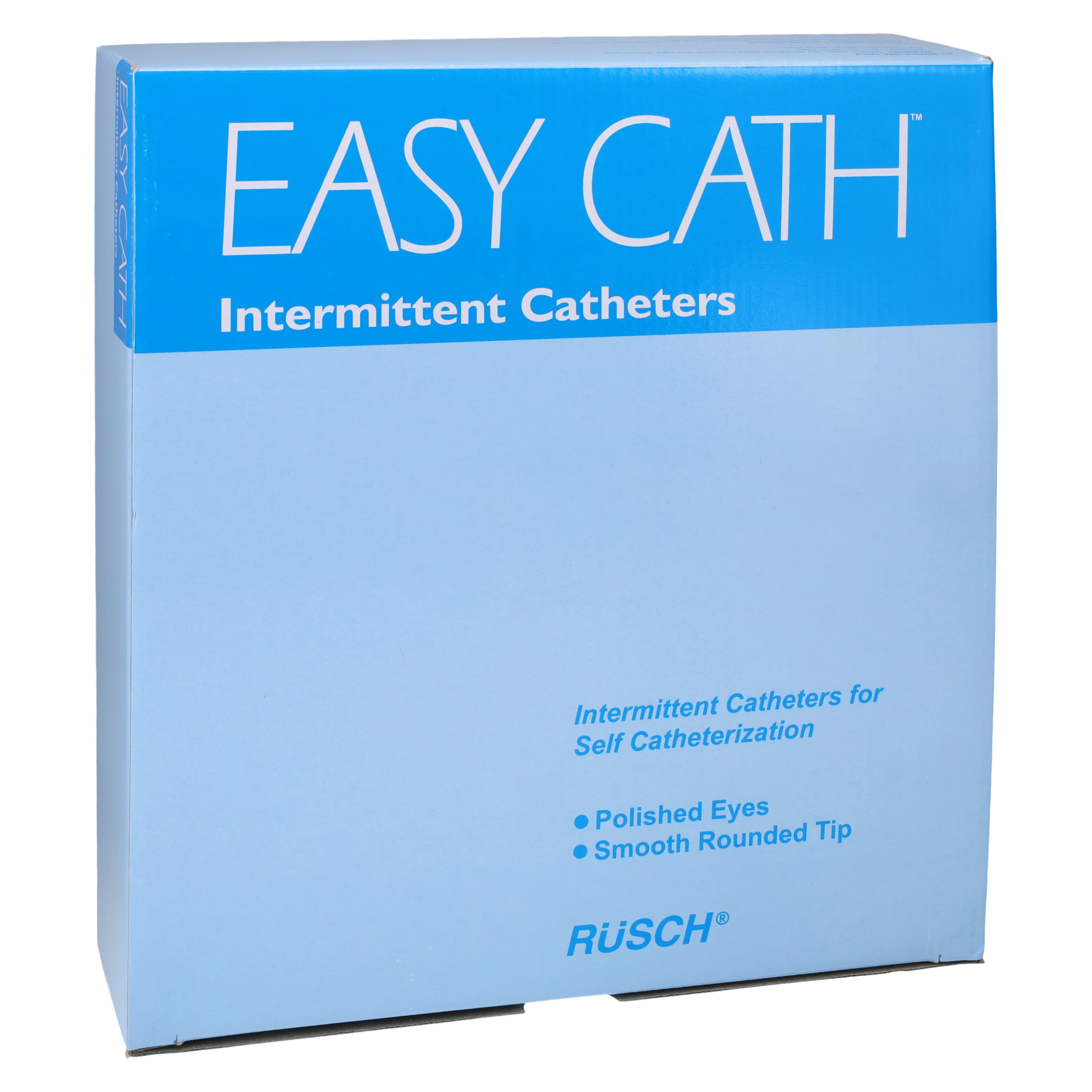 Teleflex EasyCath Self-Cath Intermittent Catheter, Straight Tip, PVC, 10 Fr - EZ Catheter Intermittent PVC - Image 1