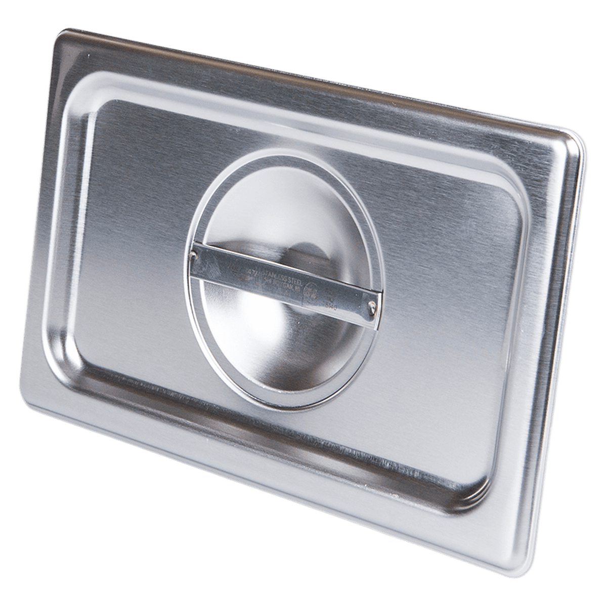 Medegen Instrument Tray Cover, Rectangle, Stainless Steel, 3/8" X 10", Silver - Cover 3/8 X 10 - Image 1