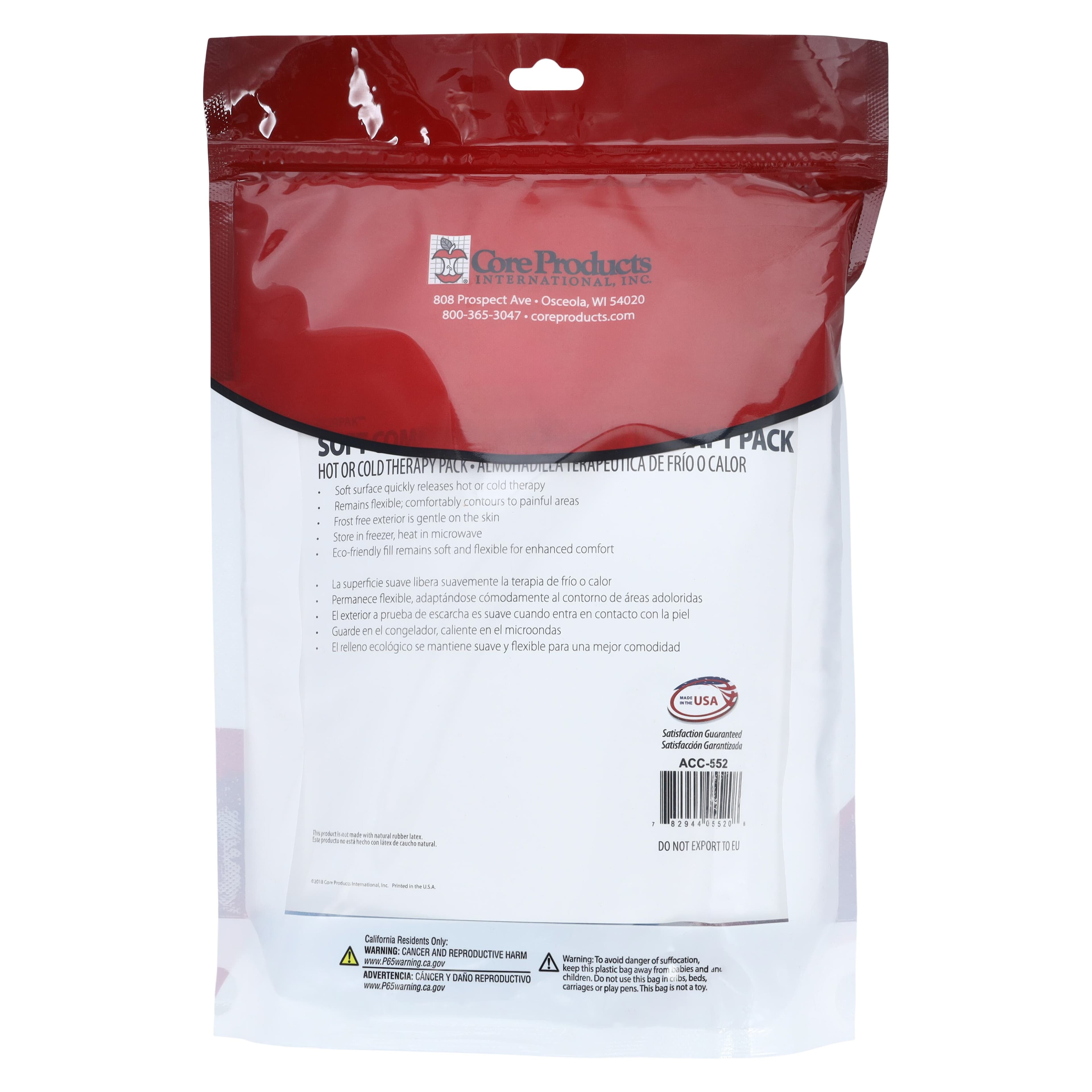 Core Products CorPak Soft Comfort Hot/Cold Therapy Pack, 6" x 20", Neck thumbnail 4