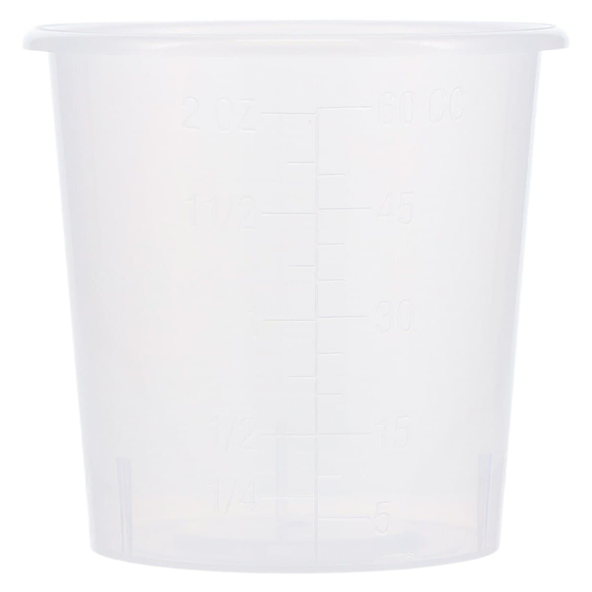 Cardinal Medicine Cup, Plastic, Clear, 2 oz, Sterile, 100/Case thumbnail 2