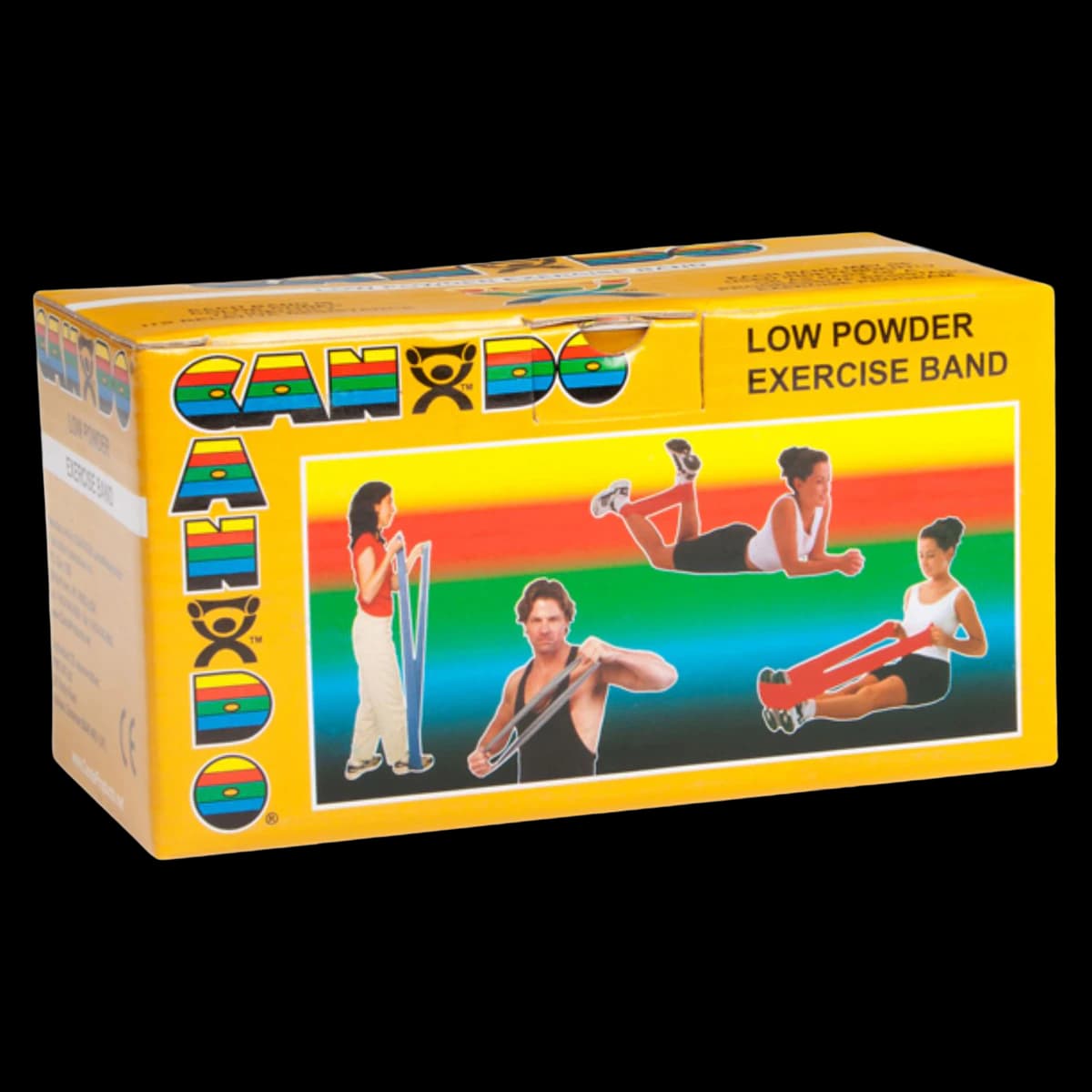CanDo Exercise Band, Gold, 3X-Heavy Resistance, 6 yd Roll - Exercise Band Can-do Gold - Image 1