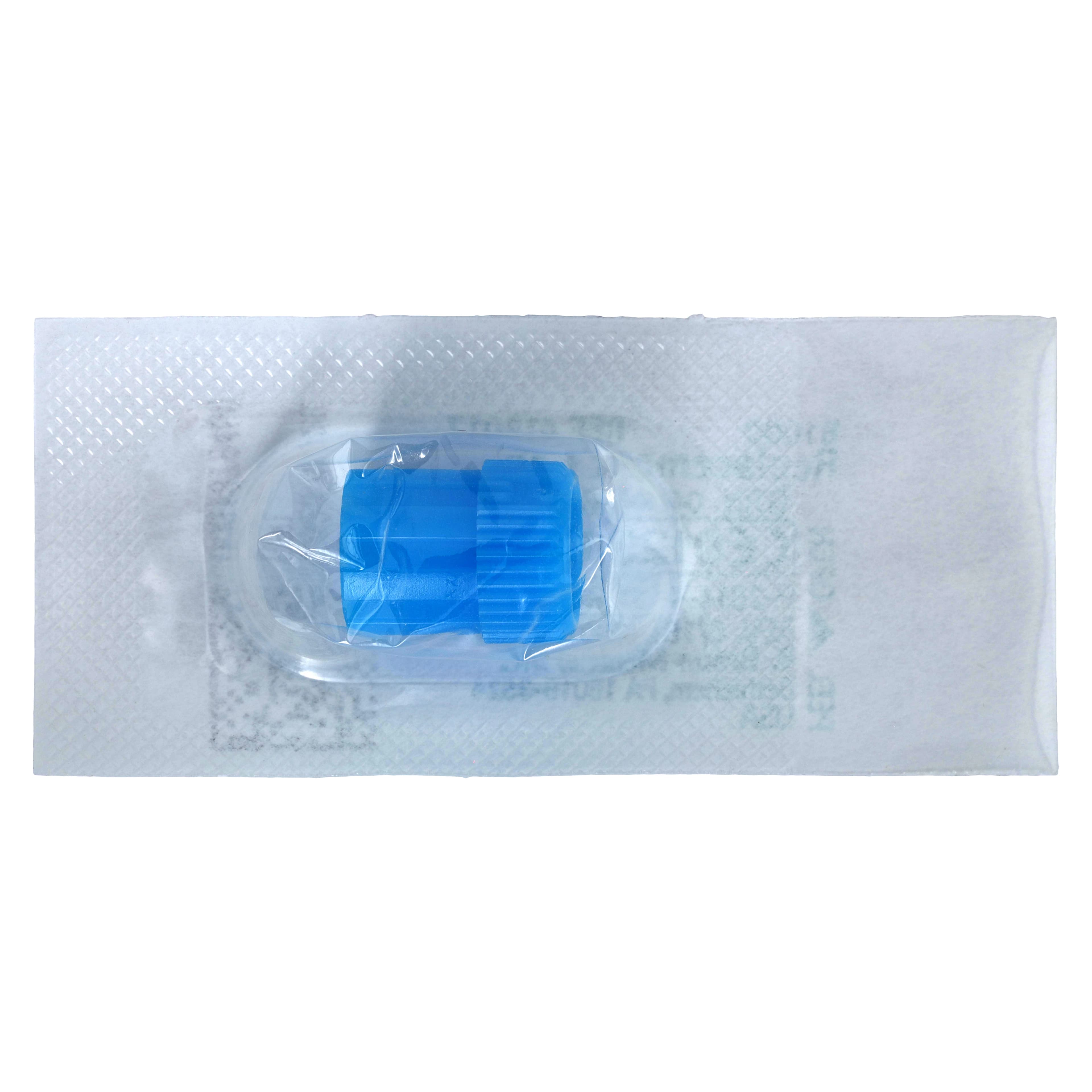 B. Braun Replacement Cap, Male Luer Lock, Blue, Sterile, Latex-Free, 100/Box thumbnail 2